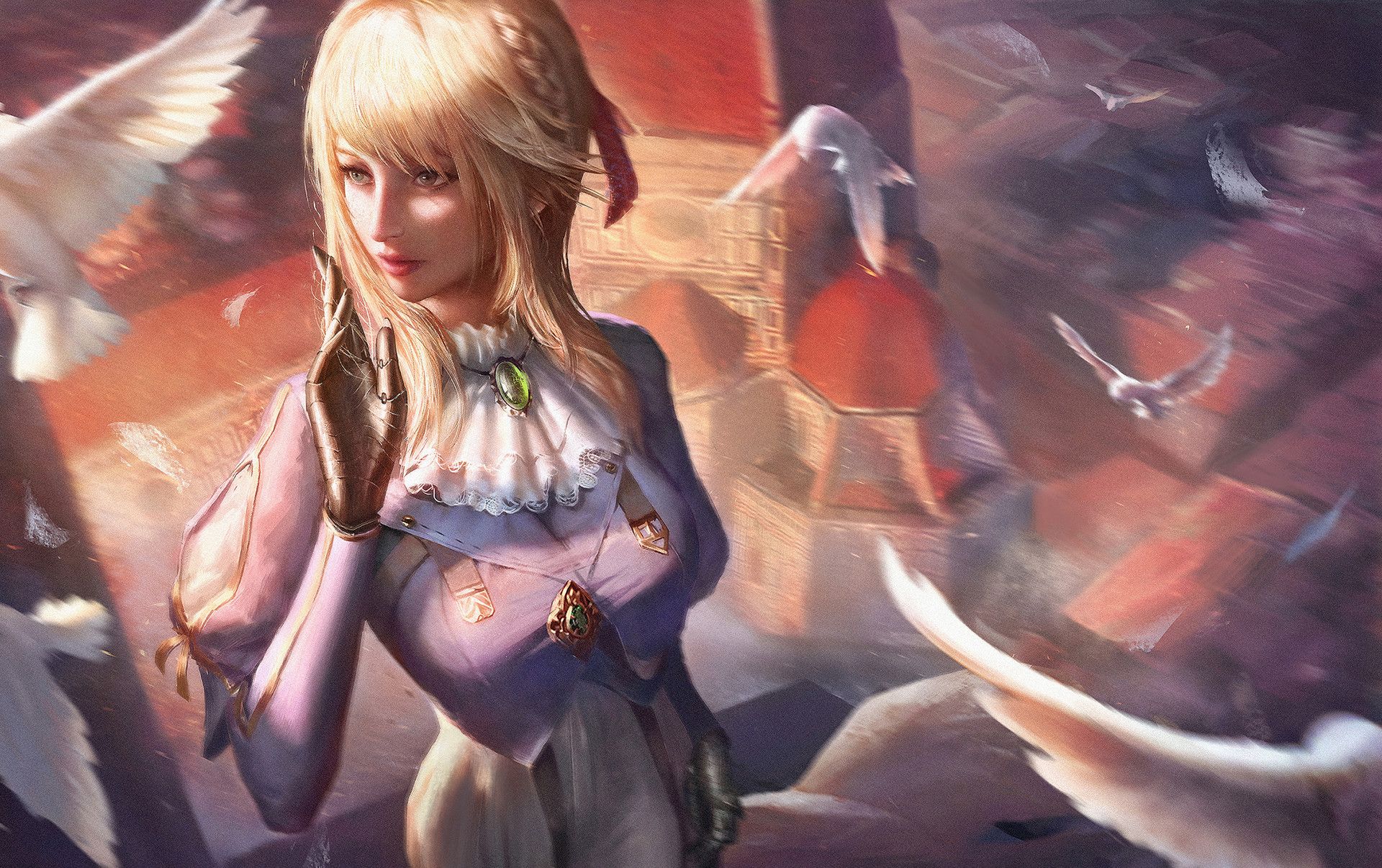 Anime Girl Fantasy Artwork 4k, HD Fantasy Girls, 4k Wallpaper