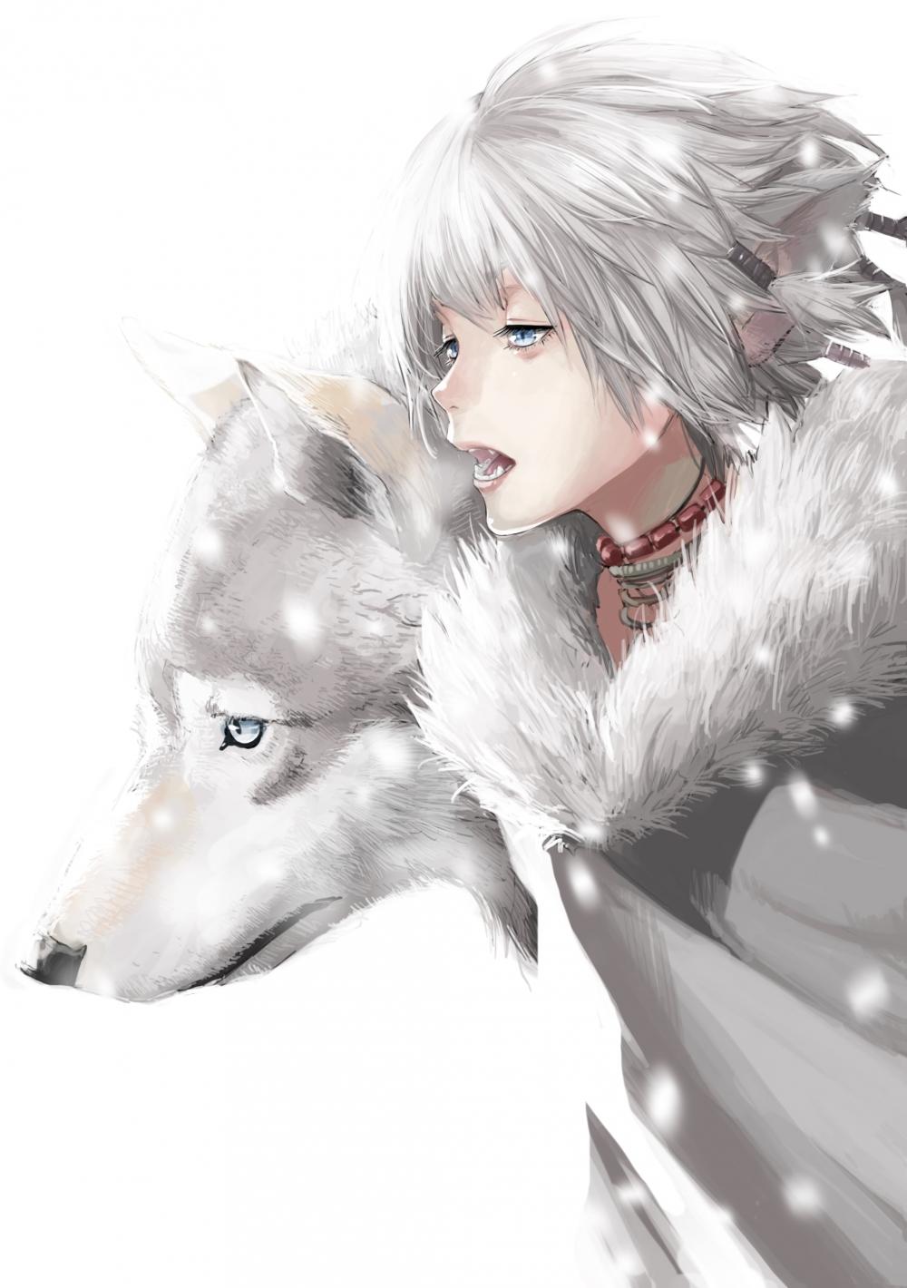 Anime Wolf Boy Wallpaper Free Anime Wolf Boy Background