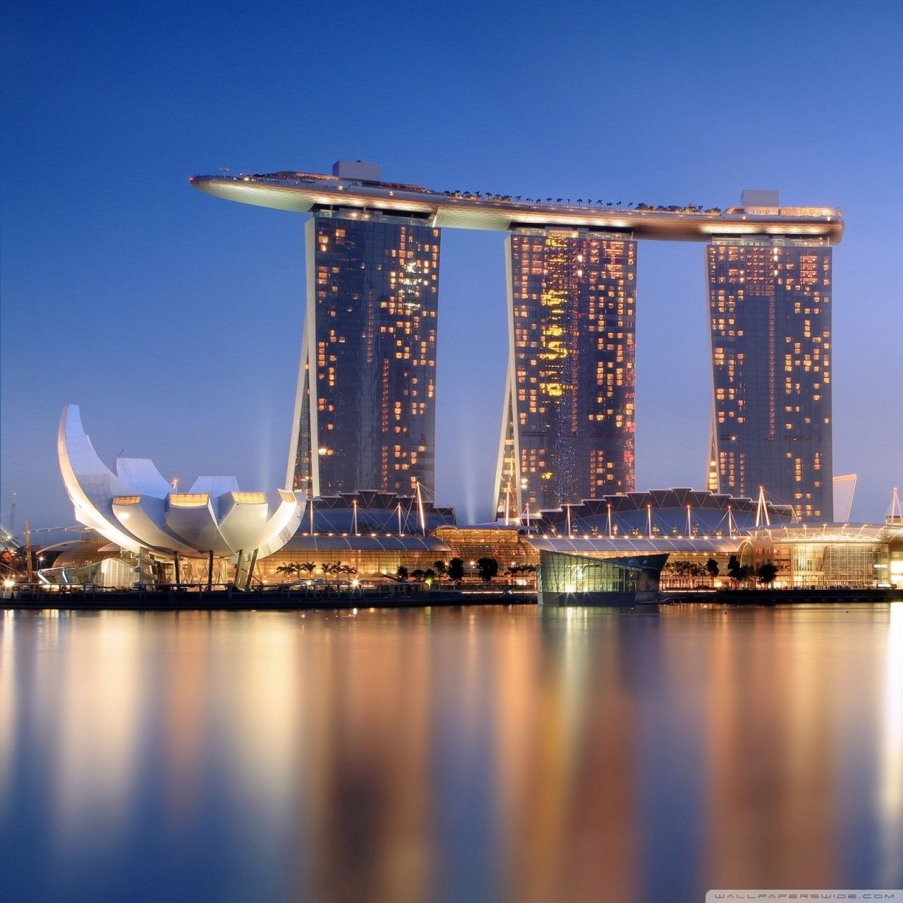 Marina Bay Sands Singapore Ultra HD Desktop Background Wallpaper