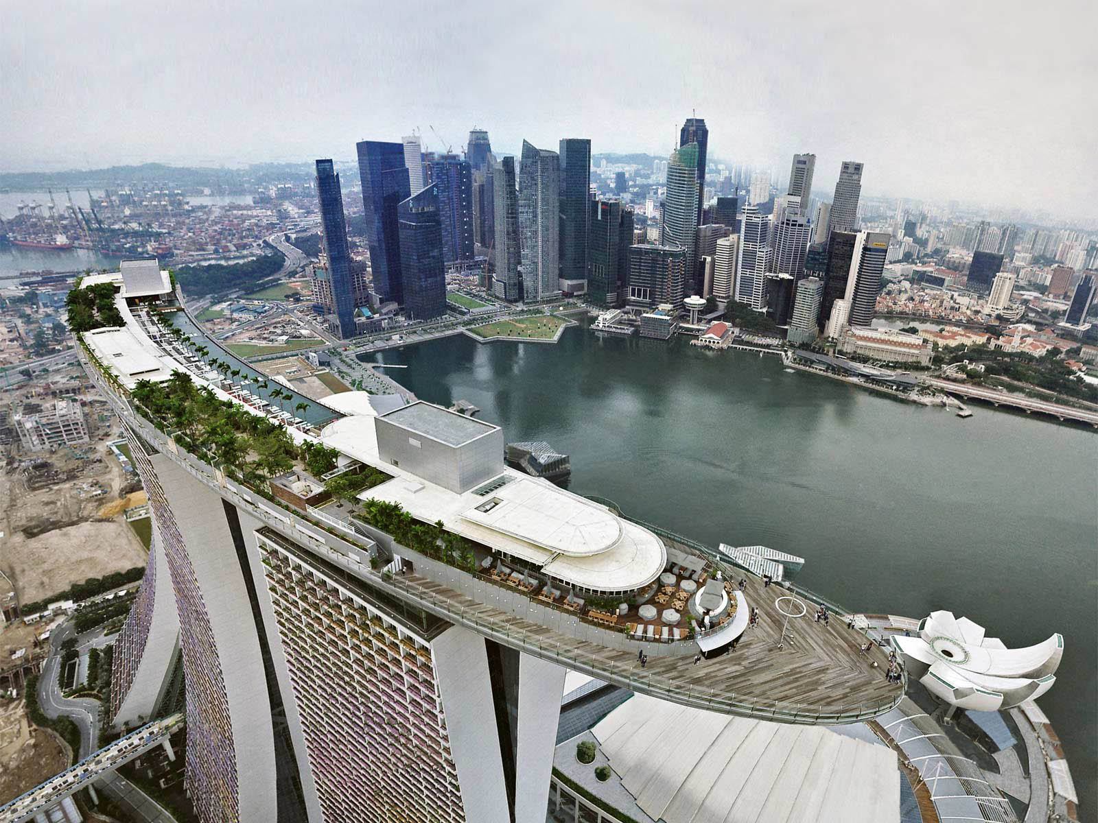 Desktop Wallpaper: Singapur City Desktop Wallpaper