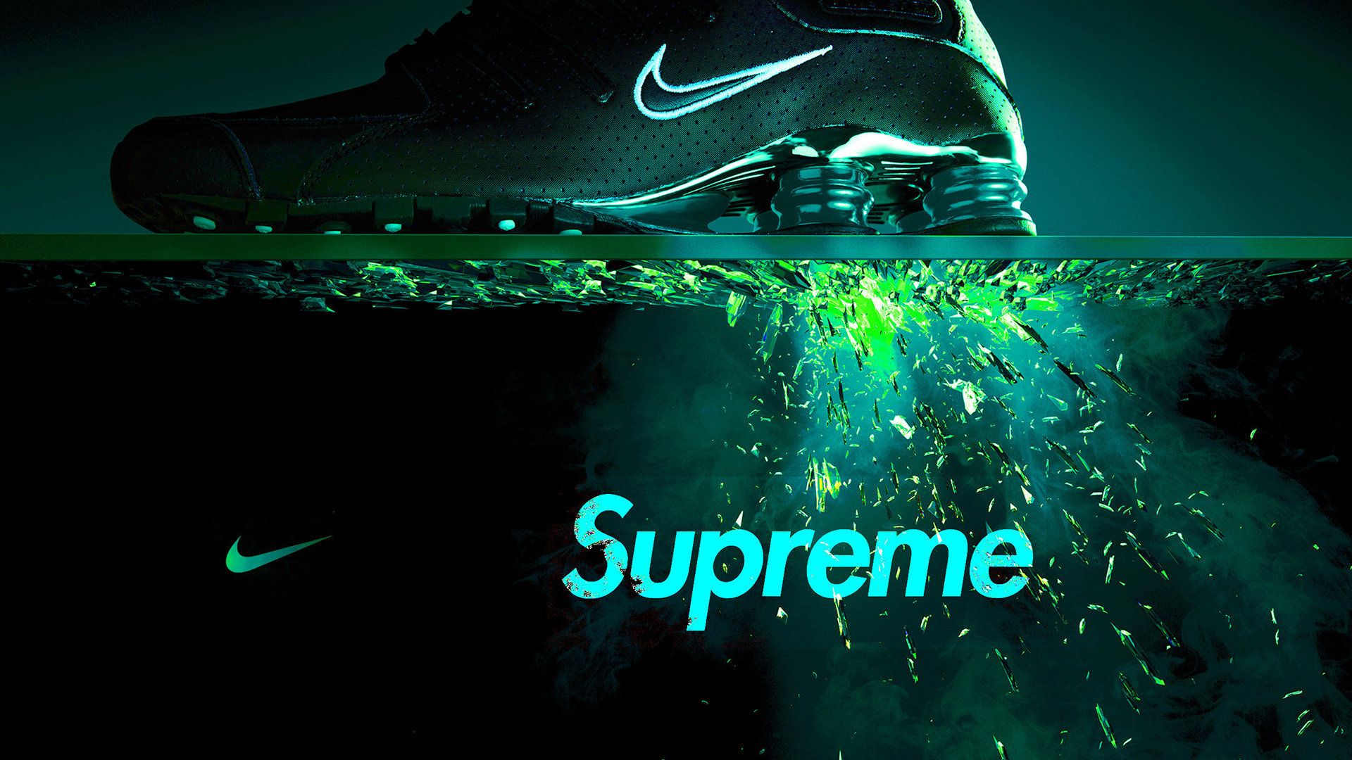 Nike Supreme Wallpapers Wallpaper Cave