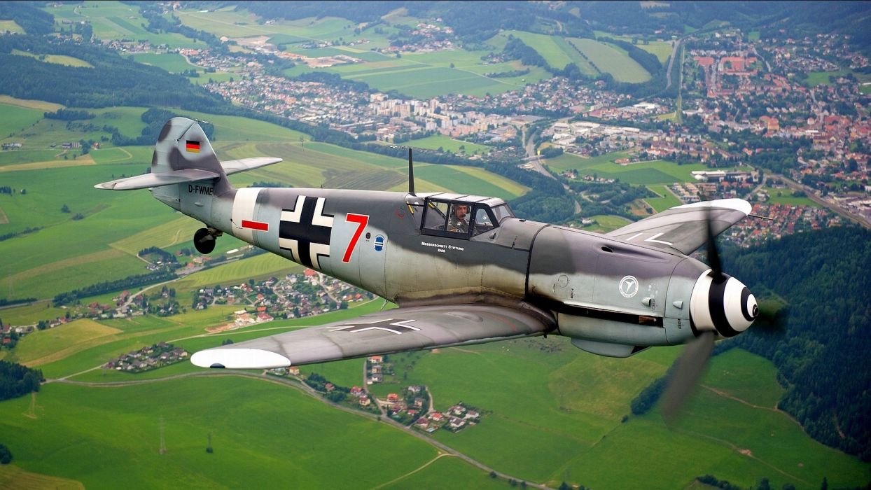 Messerschmitt BF 109 Military D Wallpaperx1080