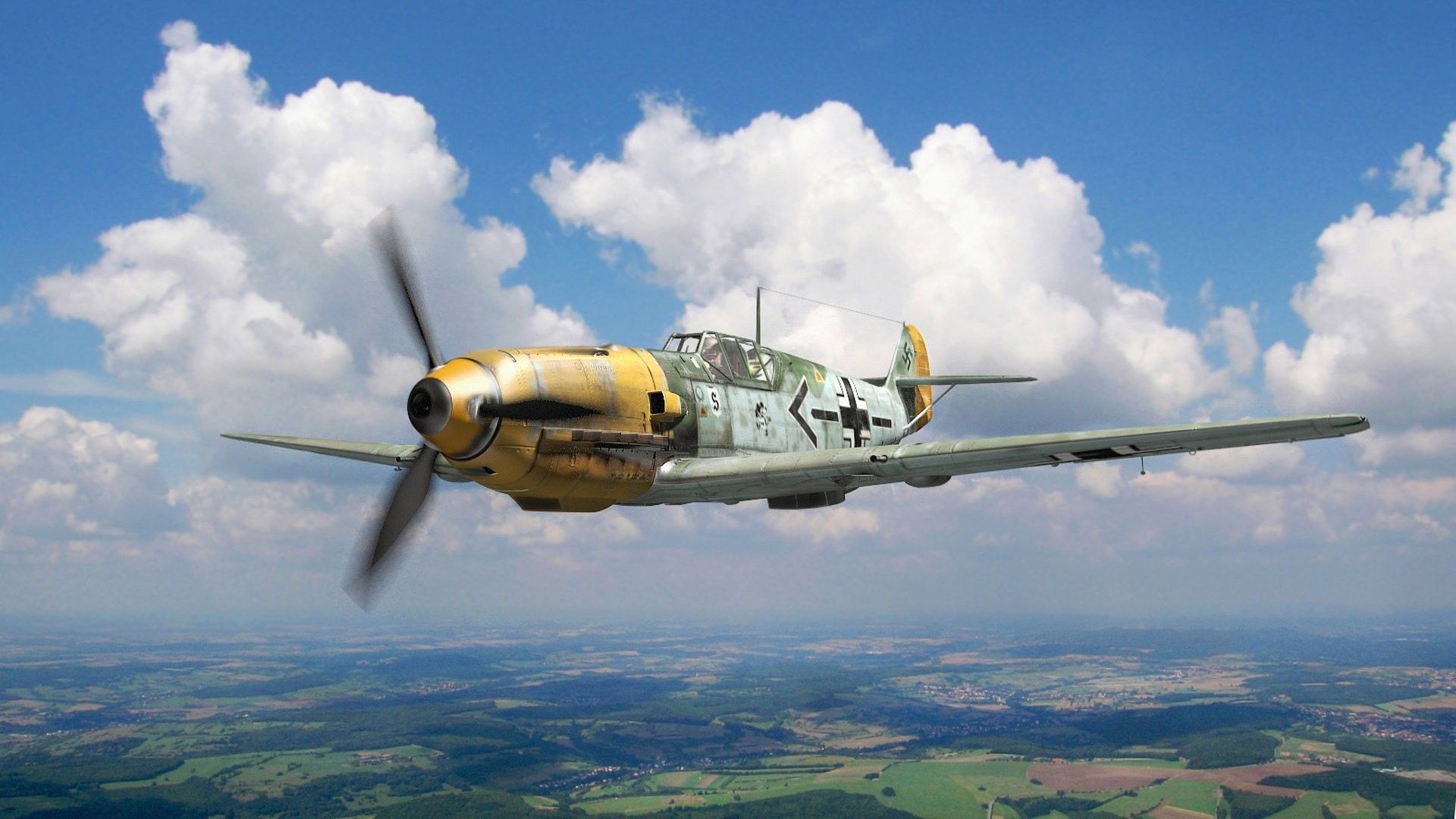 Dogfight, Luftwaffe, Me Messerschmitt, Mustang, 109