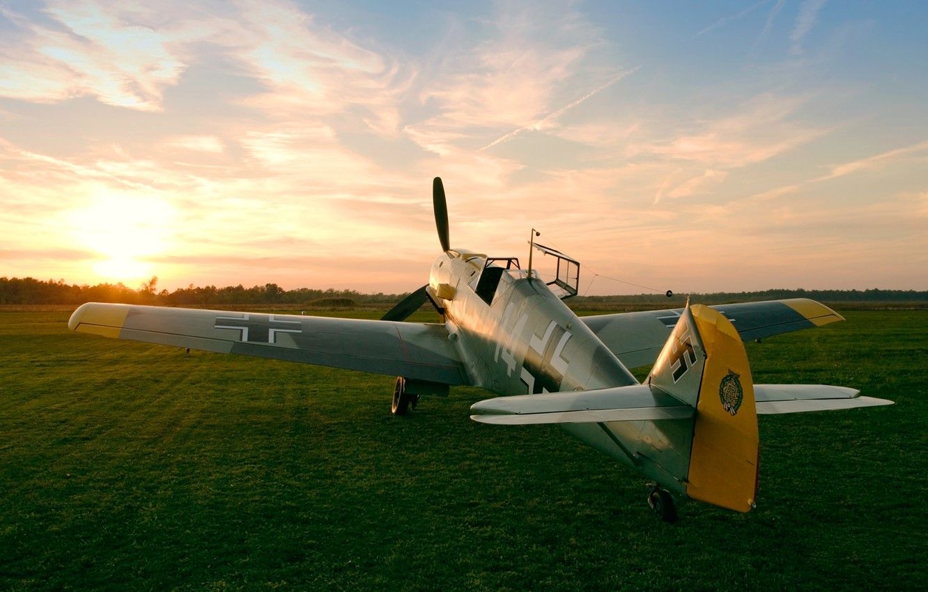 Wallpaper Bf Messerschmitt, Me- Air force, The Second