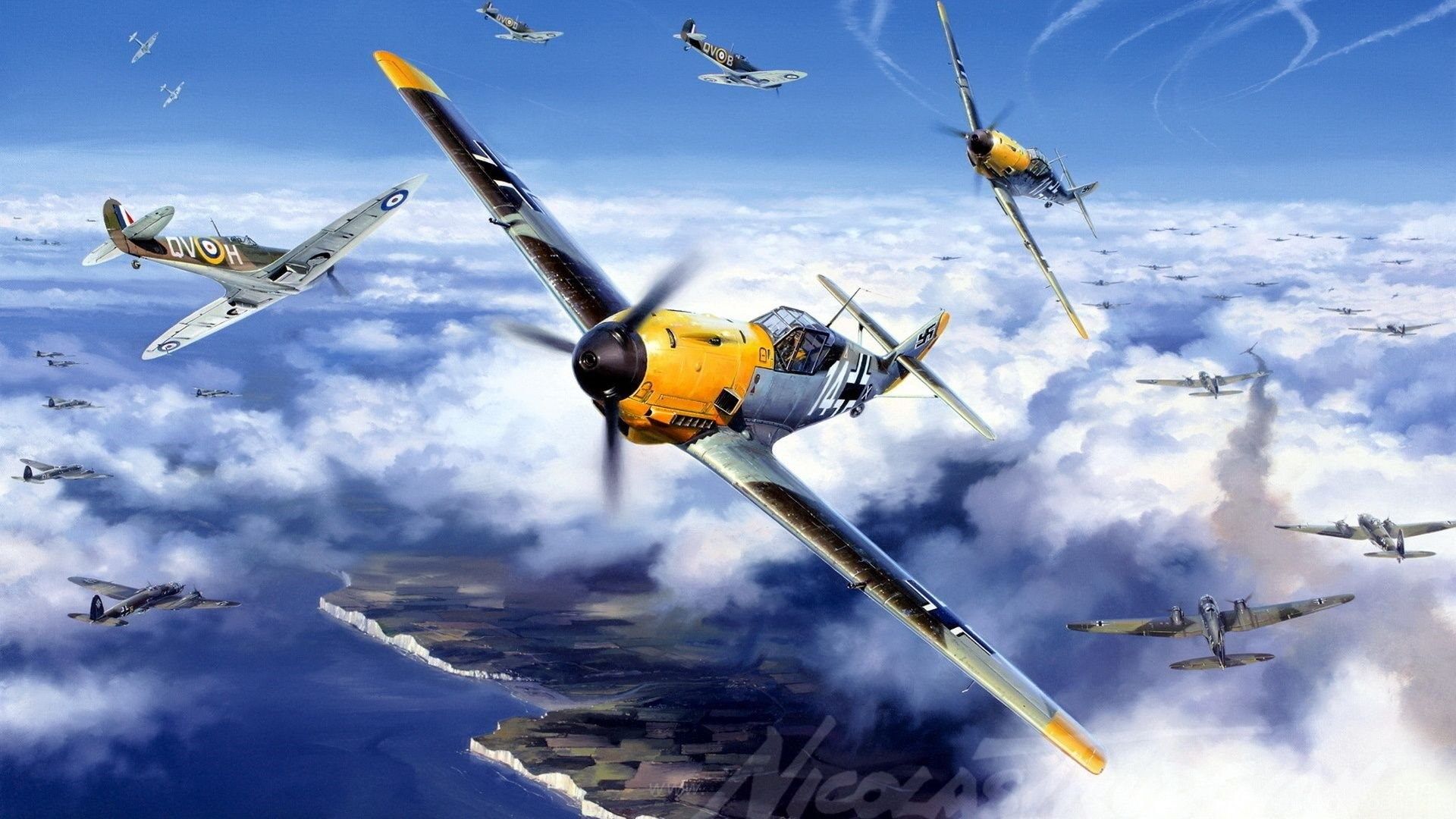 The Me Messerschmit, Bf 109 Wallpaper And Picture