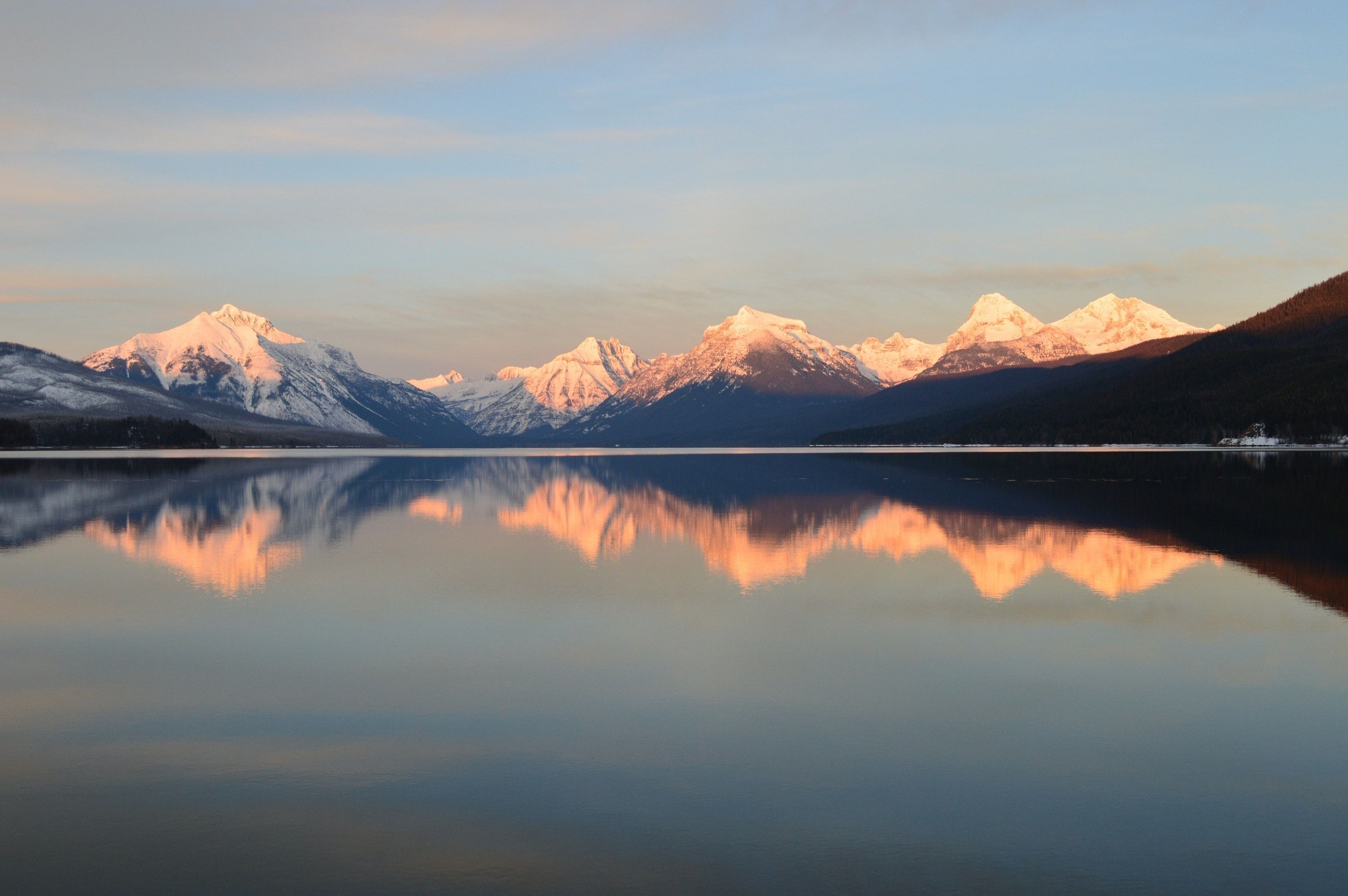 Free of glacier national park, lake mcdonald, landscape