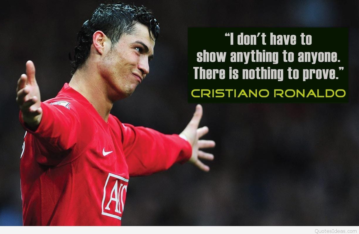 Cristiano Ronaldo Quotes Wallpapers - Wallpaper Cave