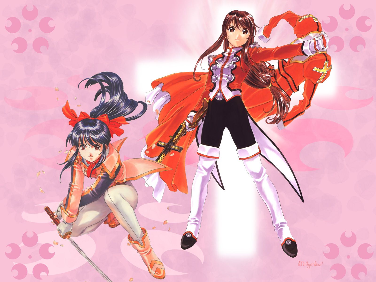 Sakura Wars «1600x1200 «Anime wallpaper «Anime wallpaper