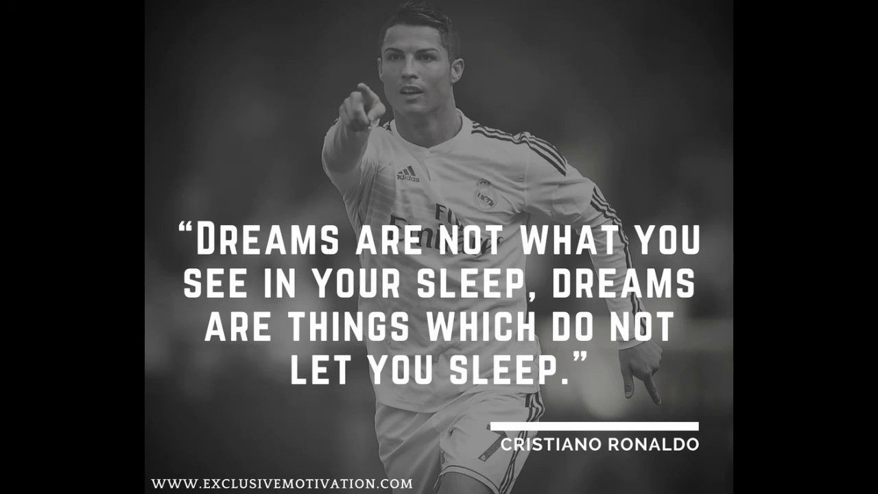 Cristiano Ronaldo Inspirational Speech