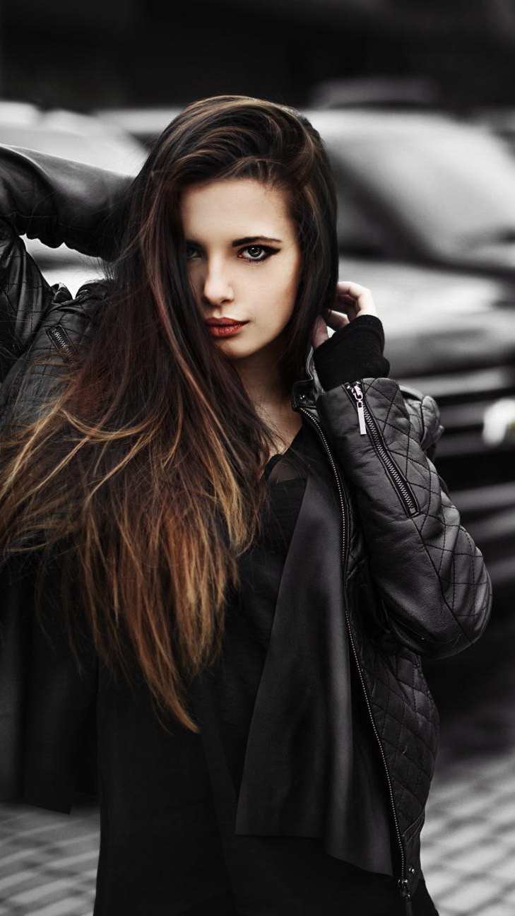 Girl with Mafia Cars Wallpaper Wallpaper, Android