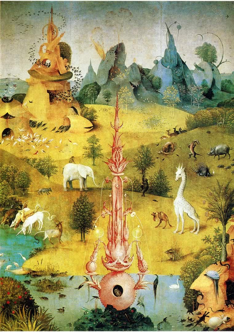 The Garden Of Earthly Delights Earthly Paradise Bosch