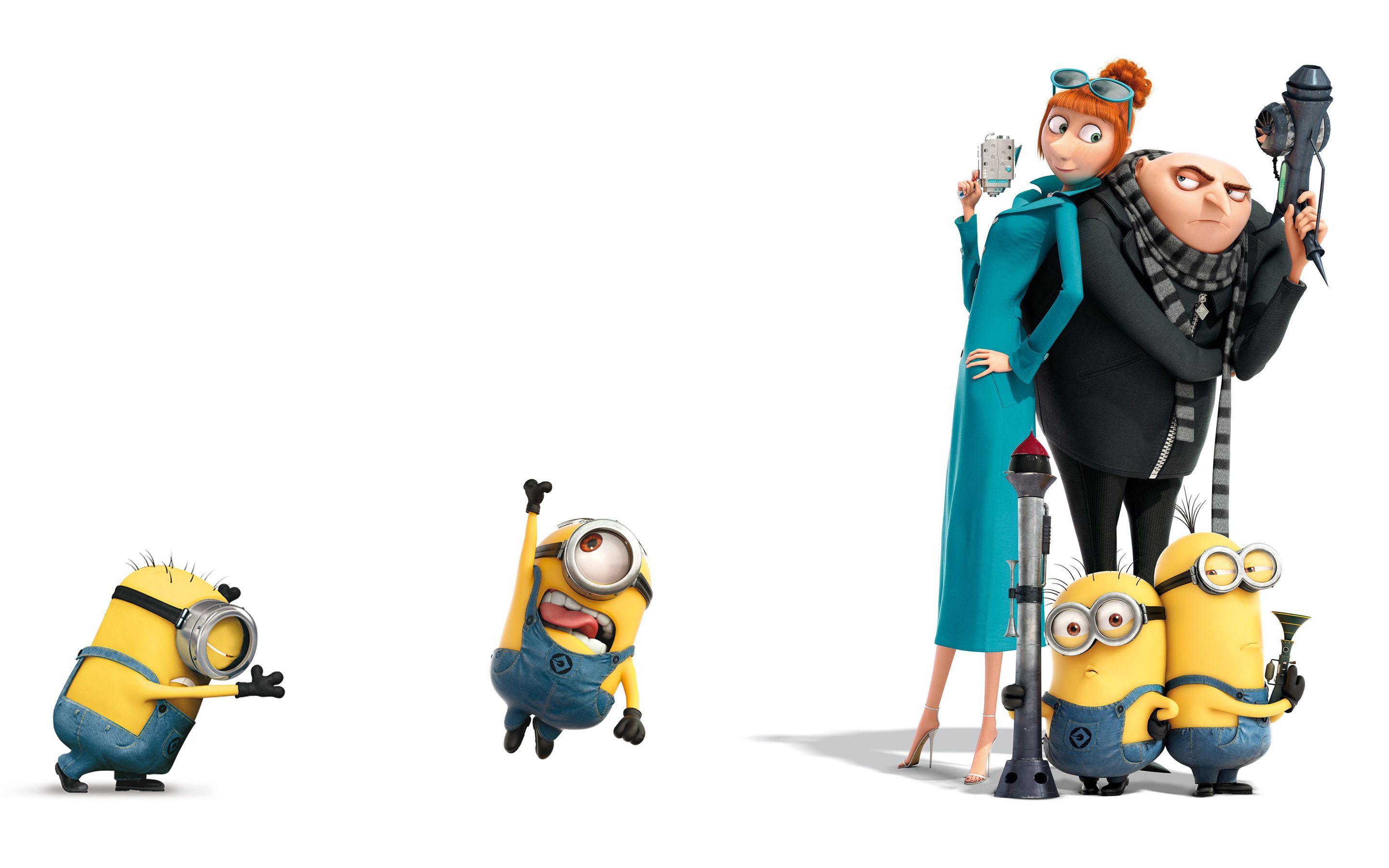Minions armed and dangerous. Despicable me 2