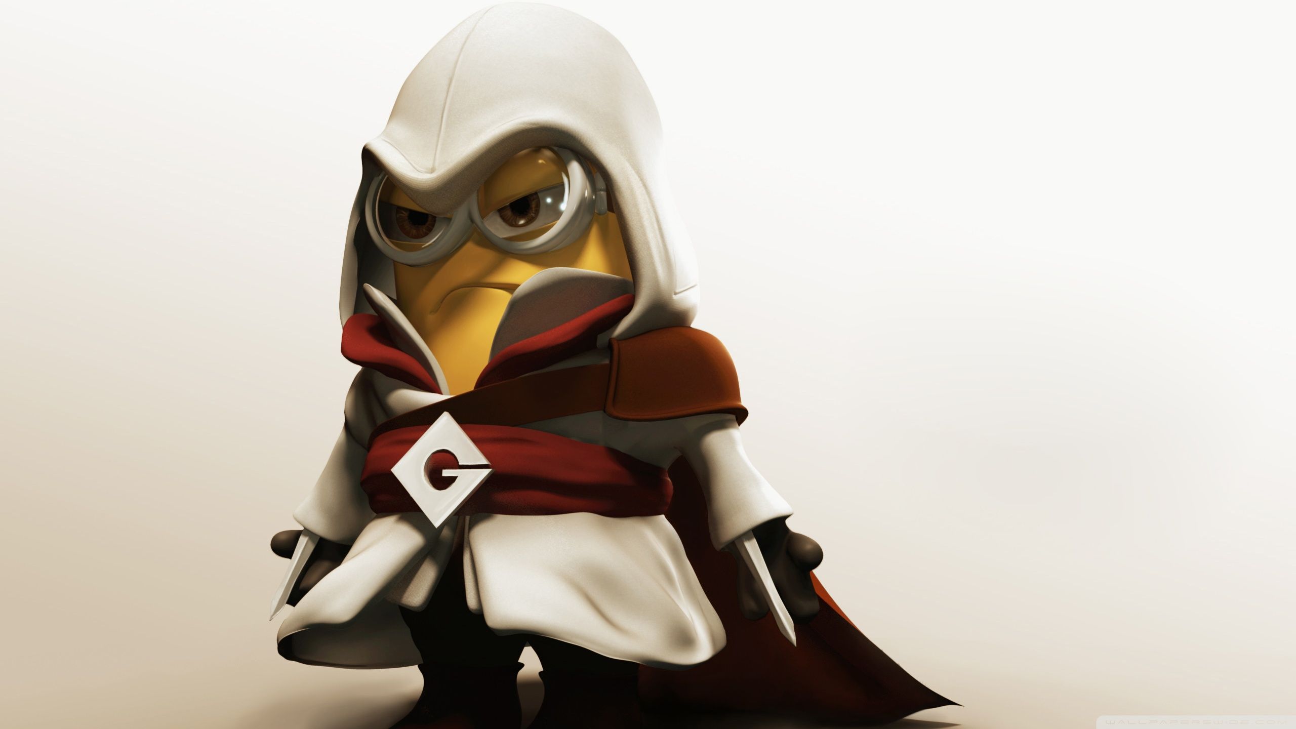 Assassin's Creed Minion Ultra HD Desktop Background Wallpaper