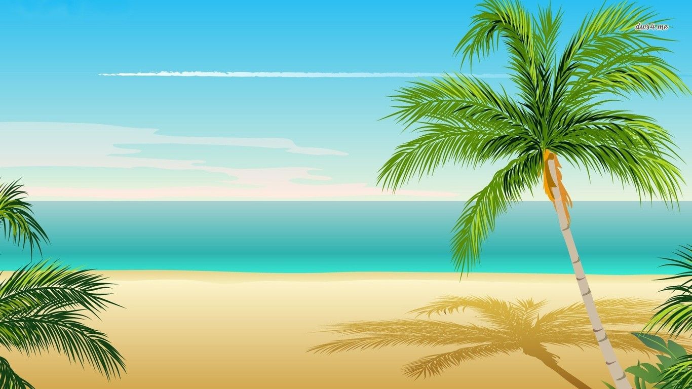 coconut tree background HD