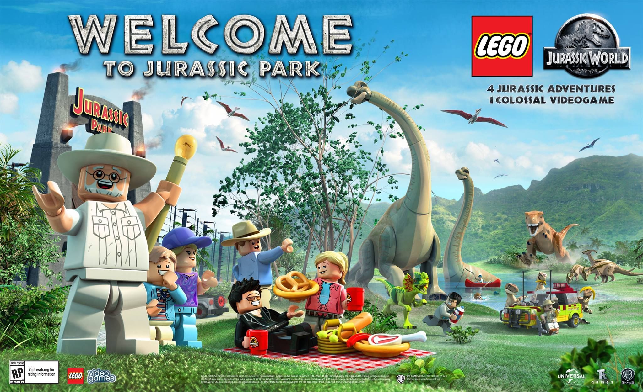 lego jurassic park video game. Lego jurassic world, Lego jurassic