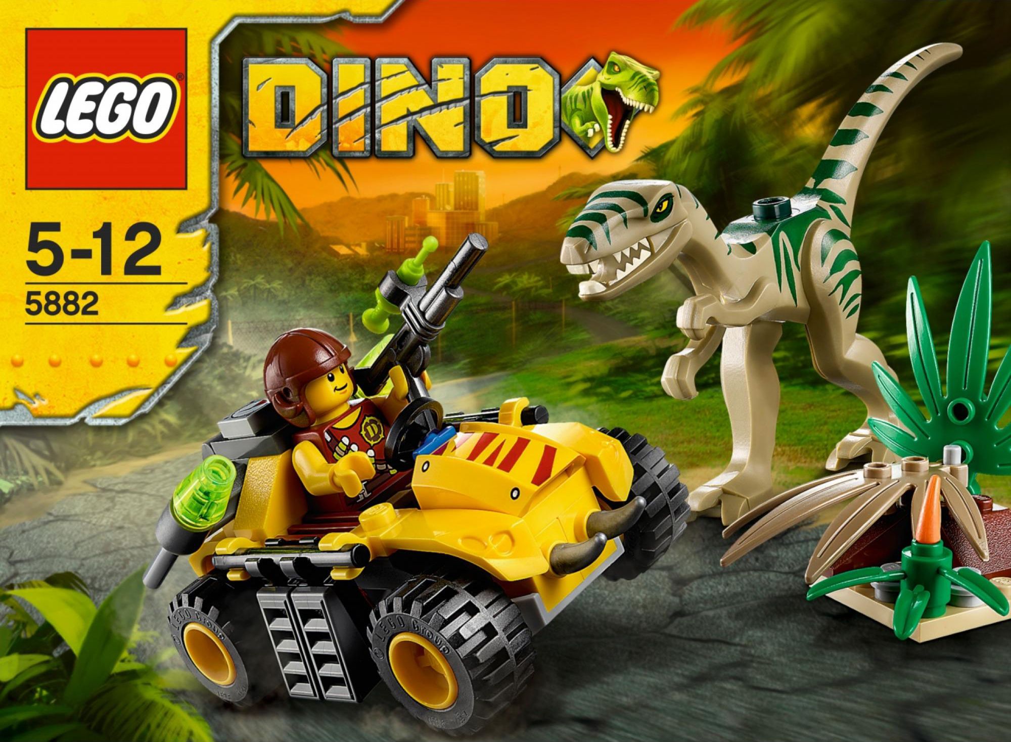 Lego Dino Ambush Attack 5882 Box
