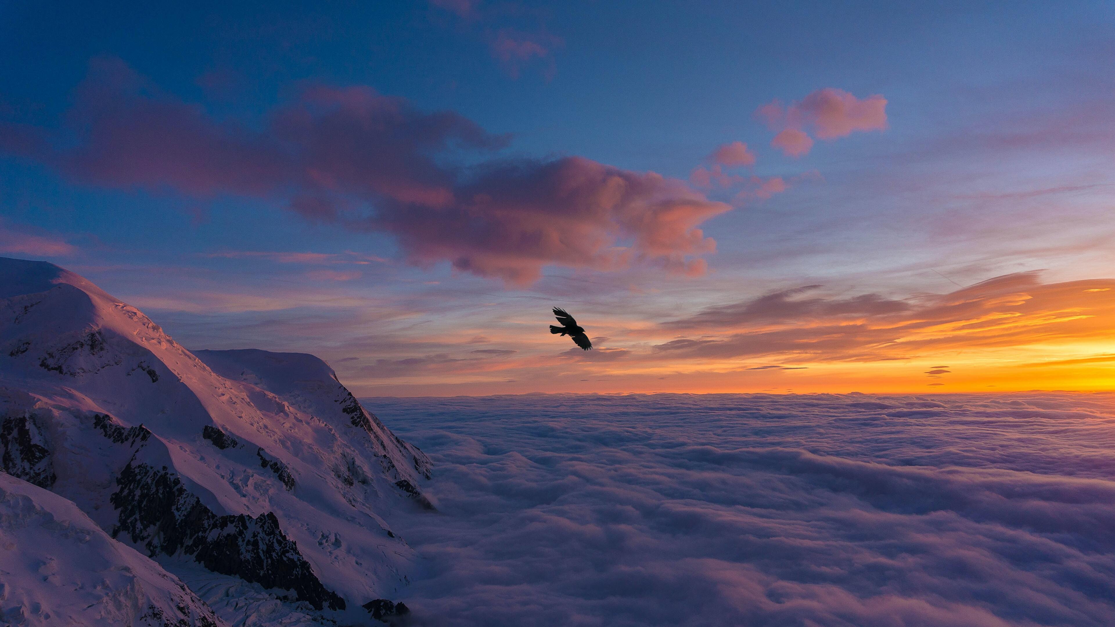 Sunset 4K wallpaper for your desktop or mobile screen free