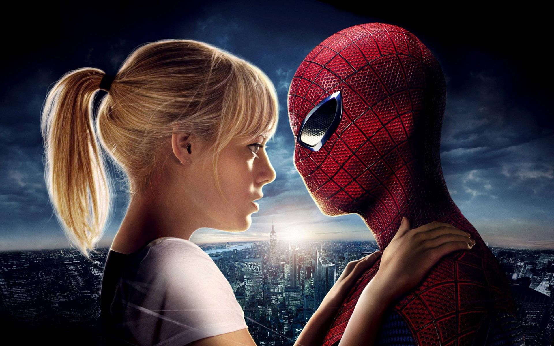 Emma Stone and Spiderman action movie 2015