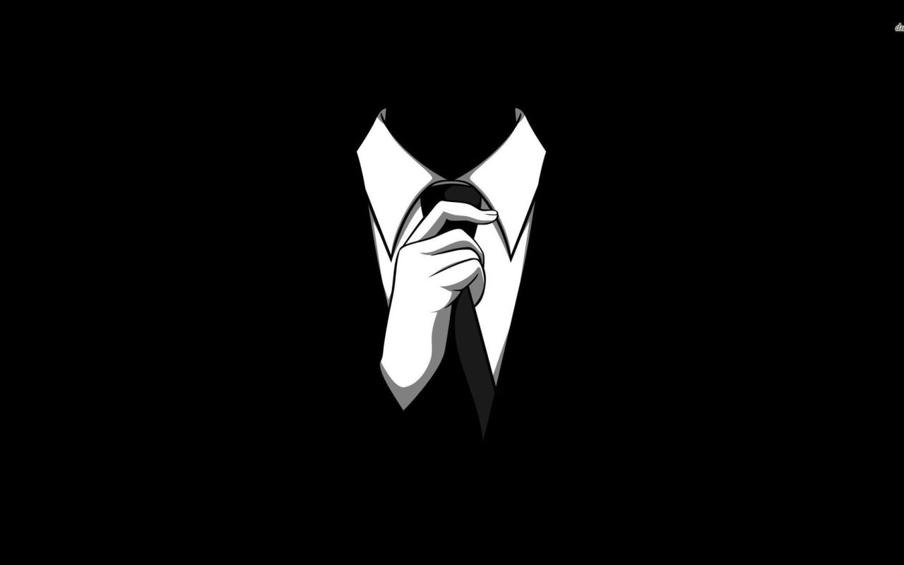 The man in black tie on the wallpaper Desktop wallpaper 1280x800