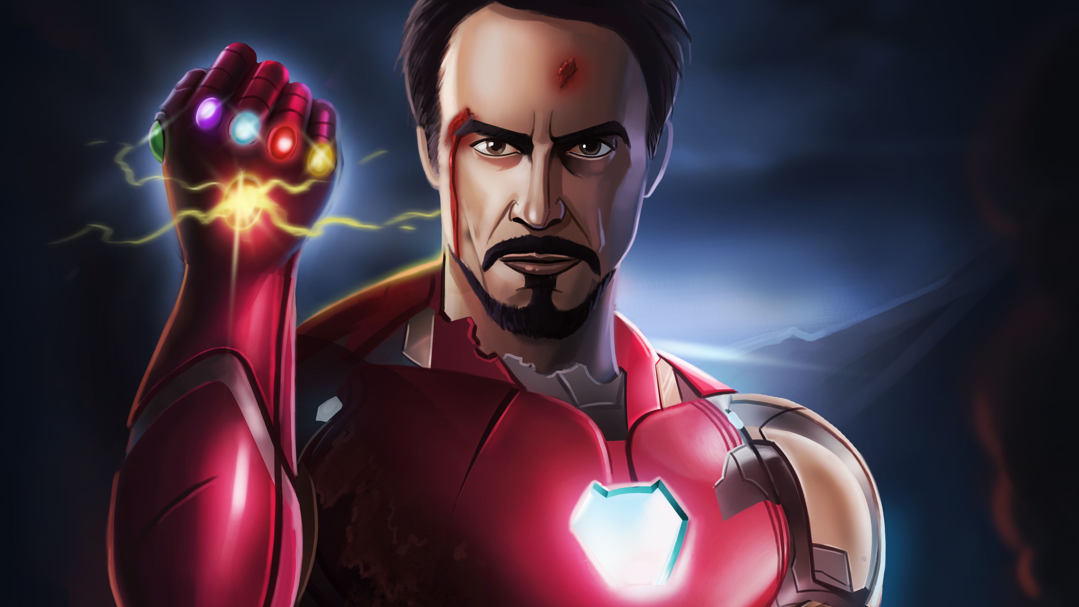 I Am Iron Man 4k Artwork, HD Superheroes, 4k Wallpaper, Image