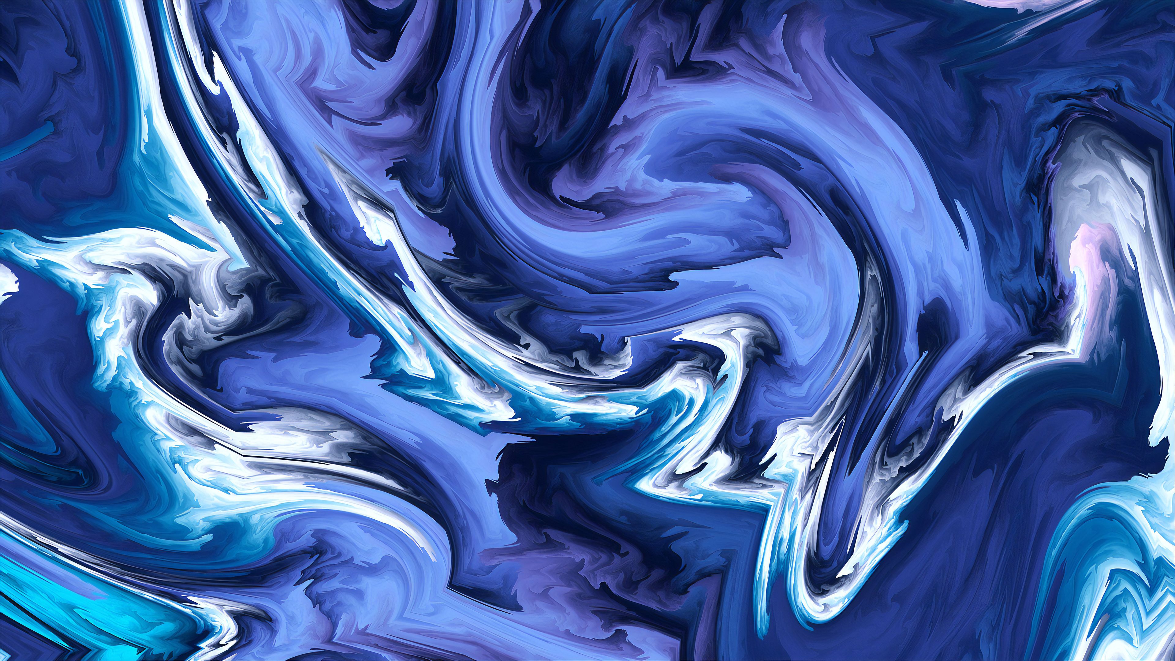 Blue Agate 4k, HD Abstract, 4k Wallpaper, Image, Background