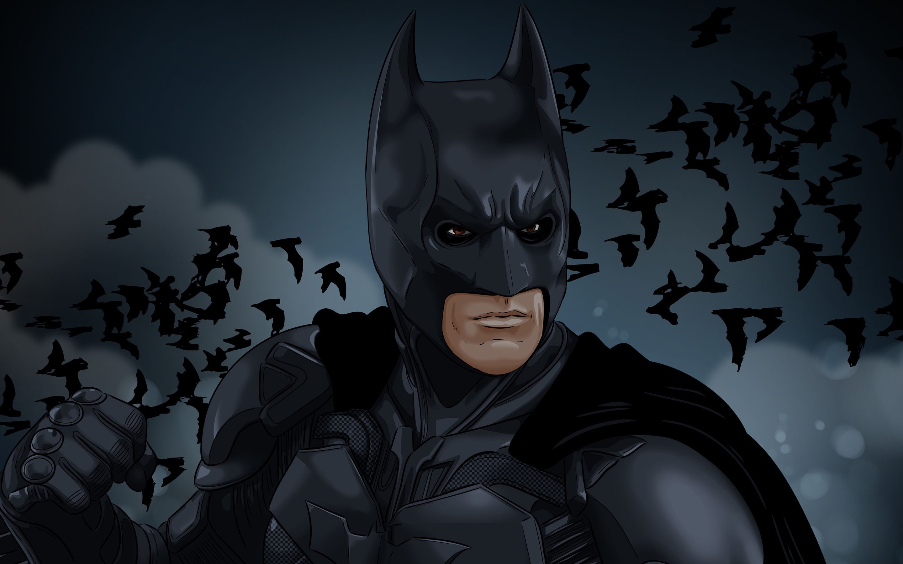 Christian Bale The Dark Knight Macbook Pro Retina HD 4k
