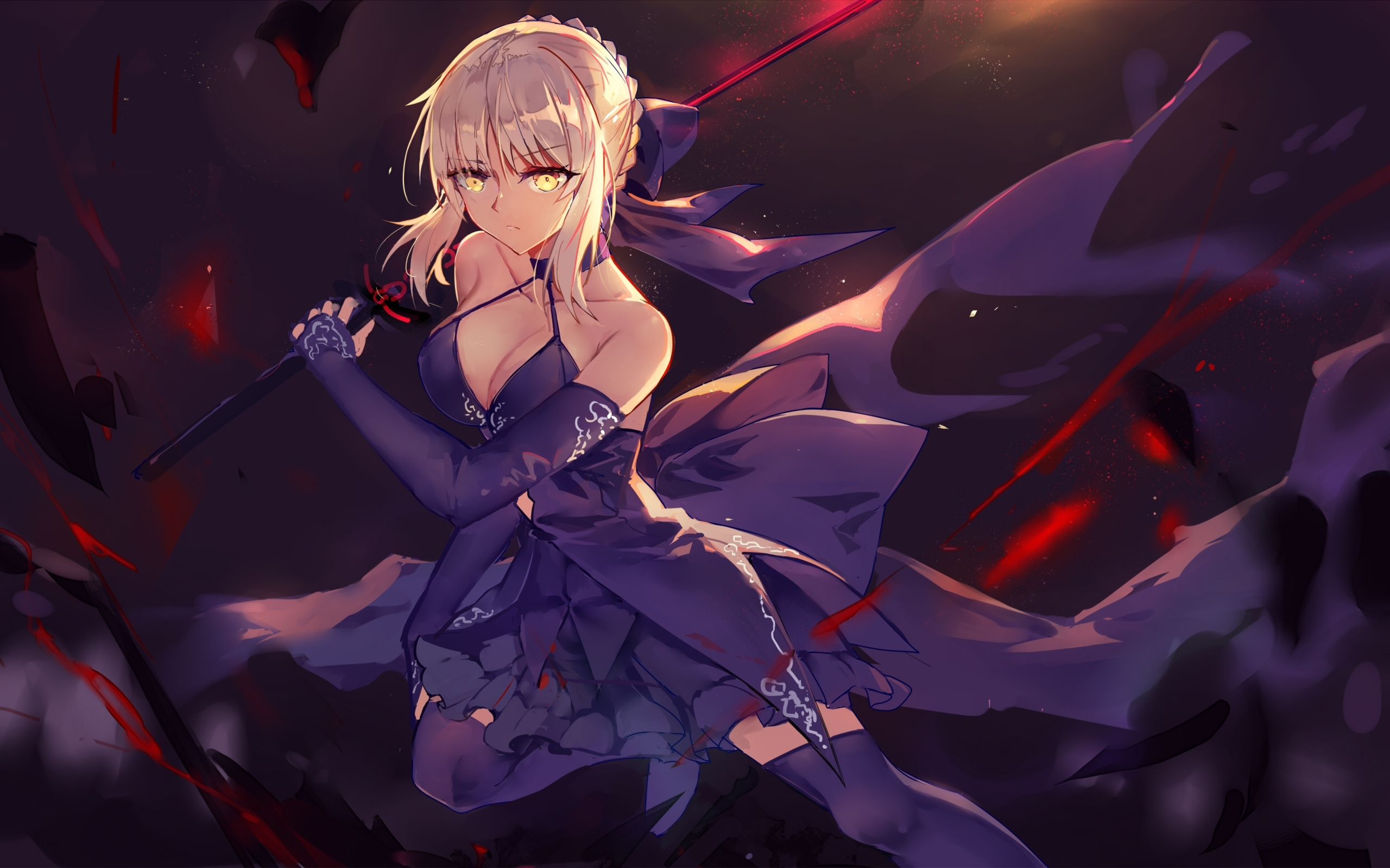 Sabe Fate Series 2560x1600 Resolution HD 4k Wallpaper