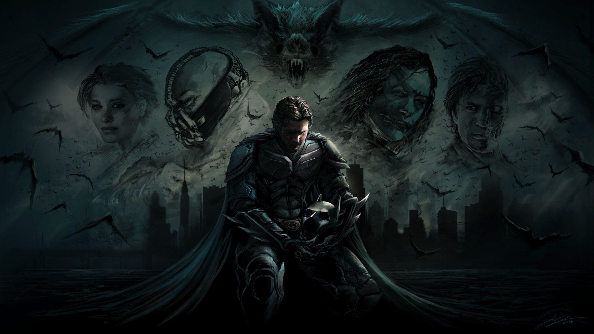 The Dark Knight Trilogy HD Wallpaper. Background Image