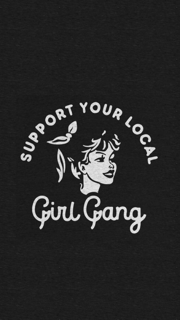 girl, black, girl gang and wallpaper