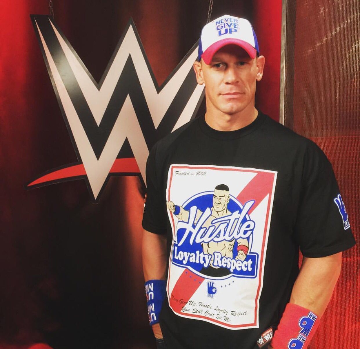 John Cena. #hustle #loyalty #respect