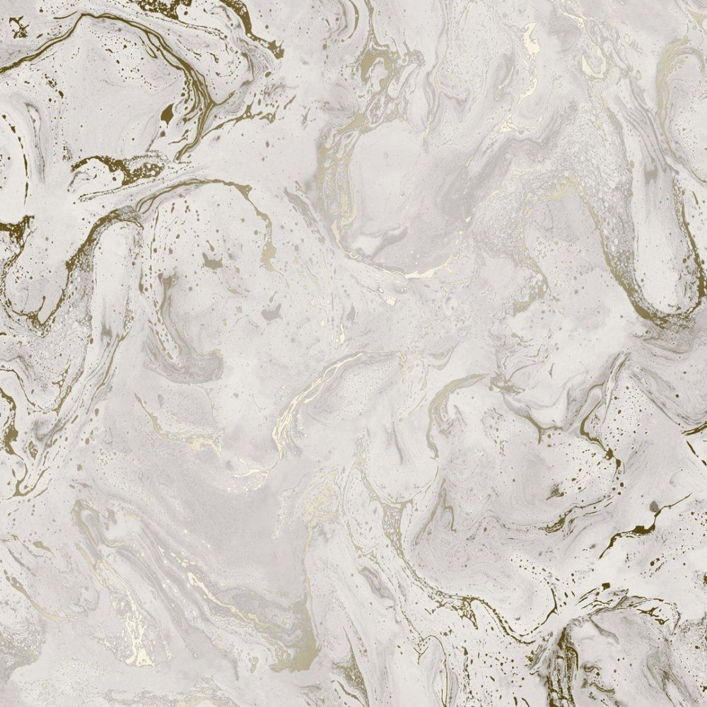 Marble Wallpaper With Gold