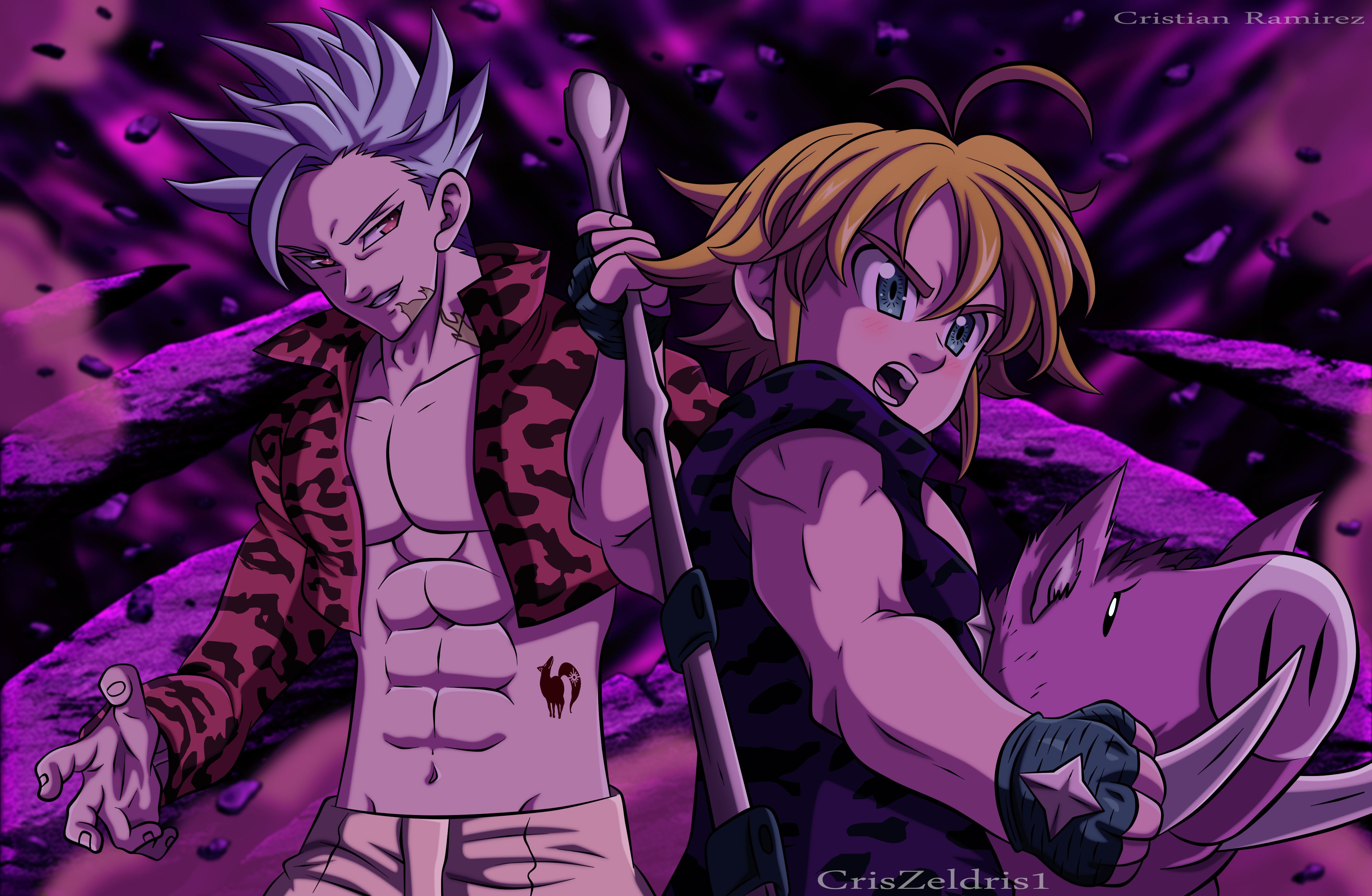 The Seven Deadly Sins 4k Ultra HD Wallpaper. Background Image