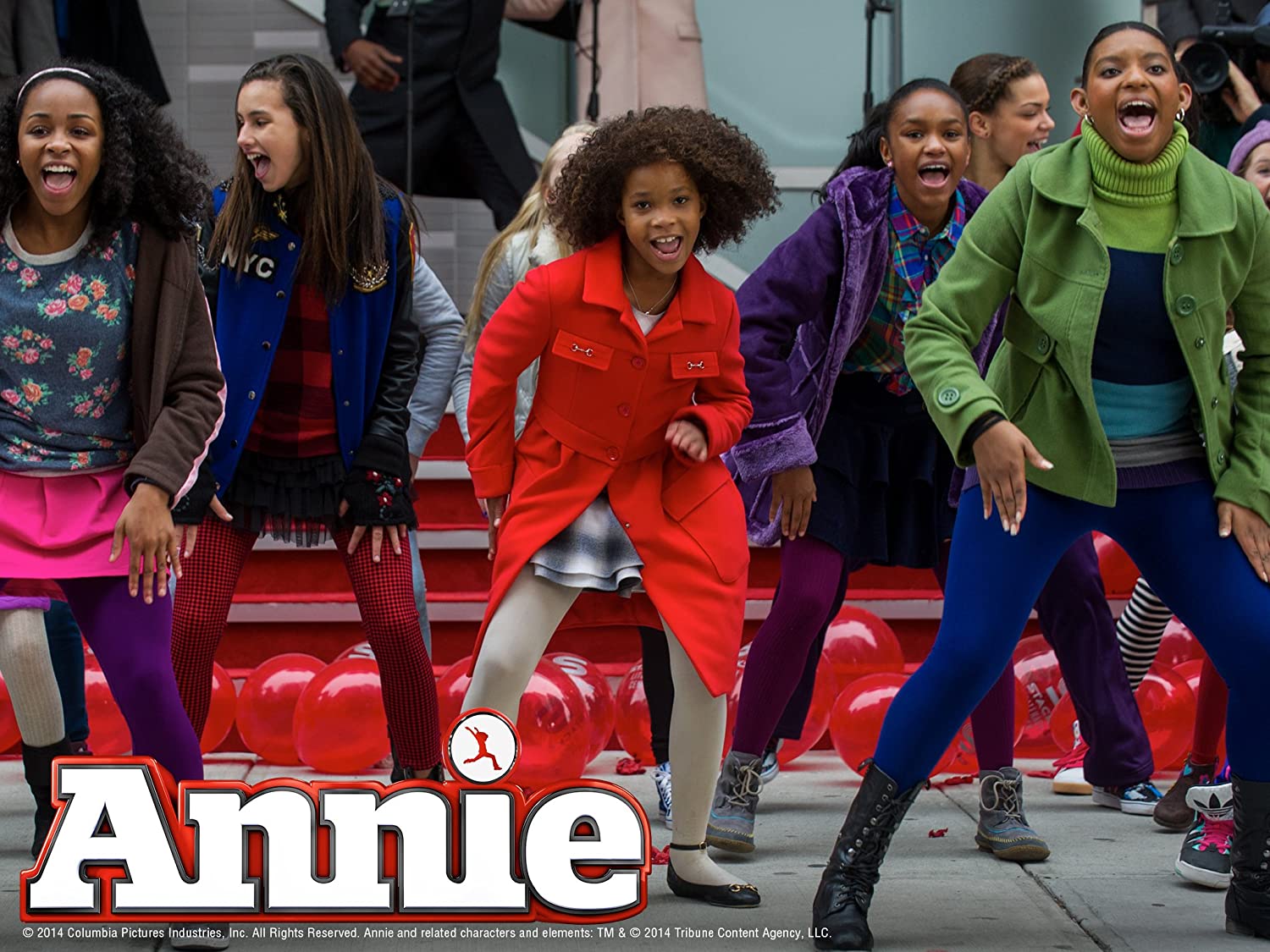Annie: Jamie Foxx, Quvenzhané Wallis, Rose Byrne