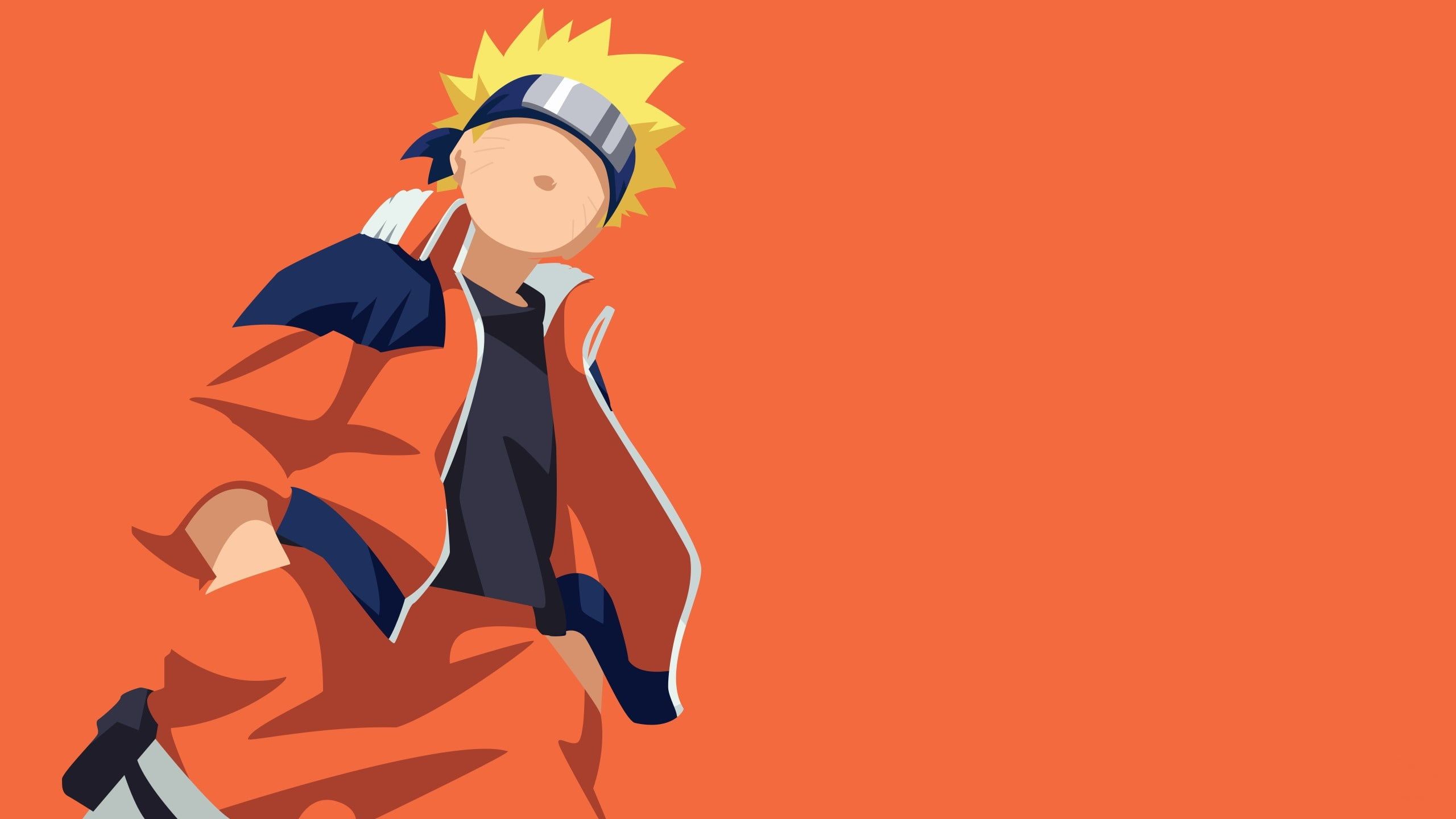 game #Naruto #minimalism #anime #orange #ninja #hero #asian #manga #hokage #shinobi #japanese Naruto Shippuden Uzuma. Animes wallpaper, Wallpaper fofinho, Anime