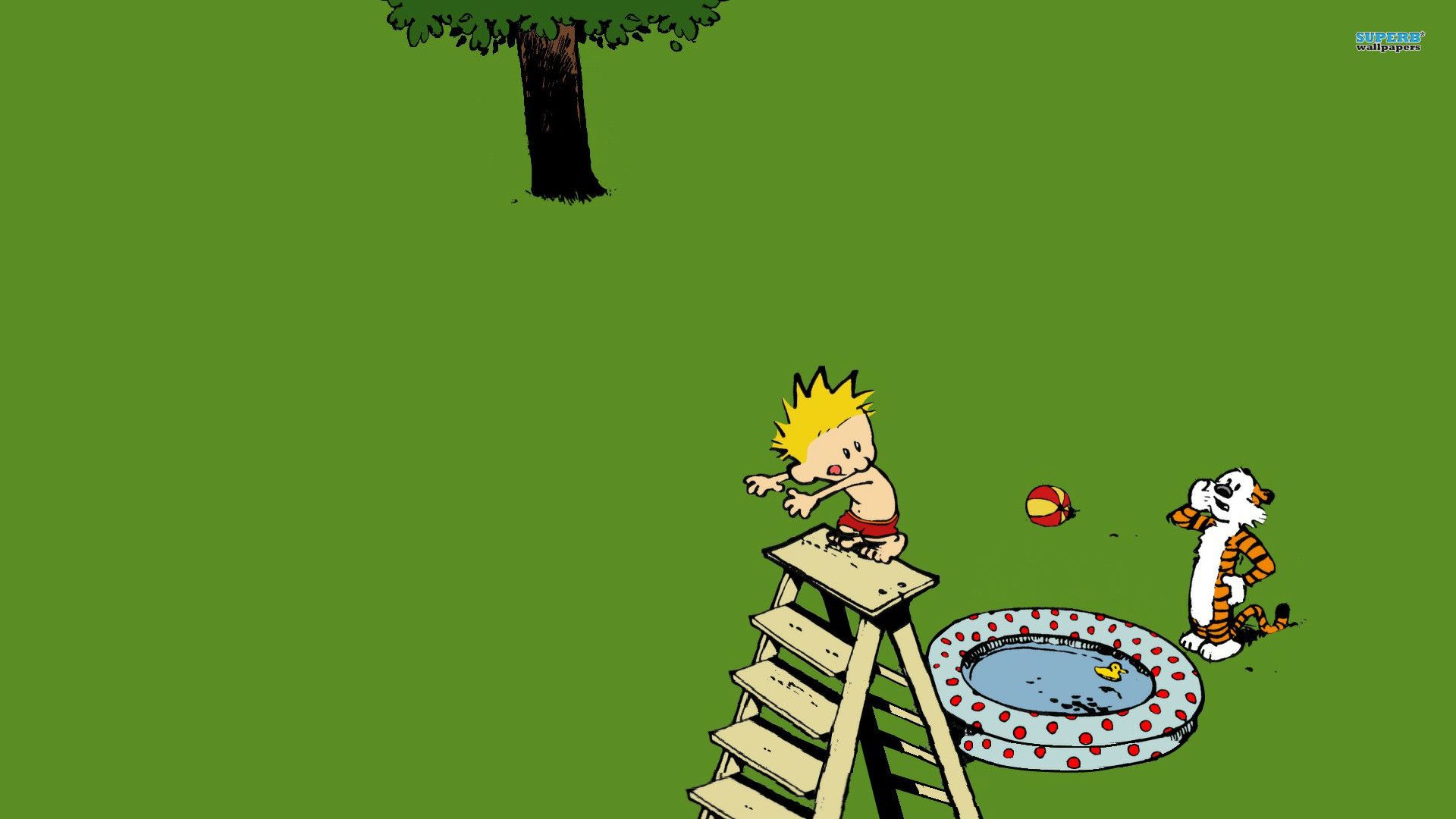 Calvin and Hobbes iPhone