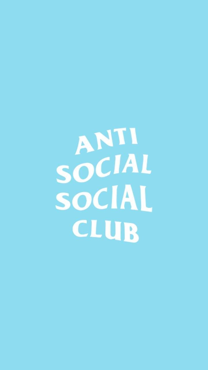 Anti Social Club Wallpaper iPhone Free HD