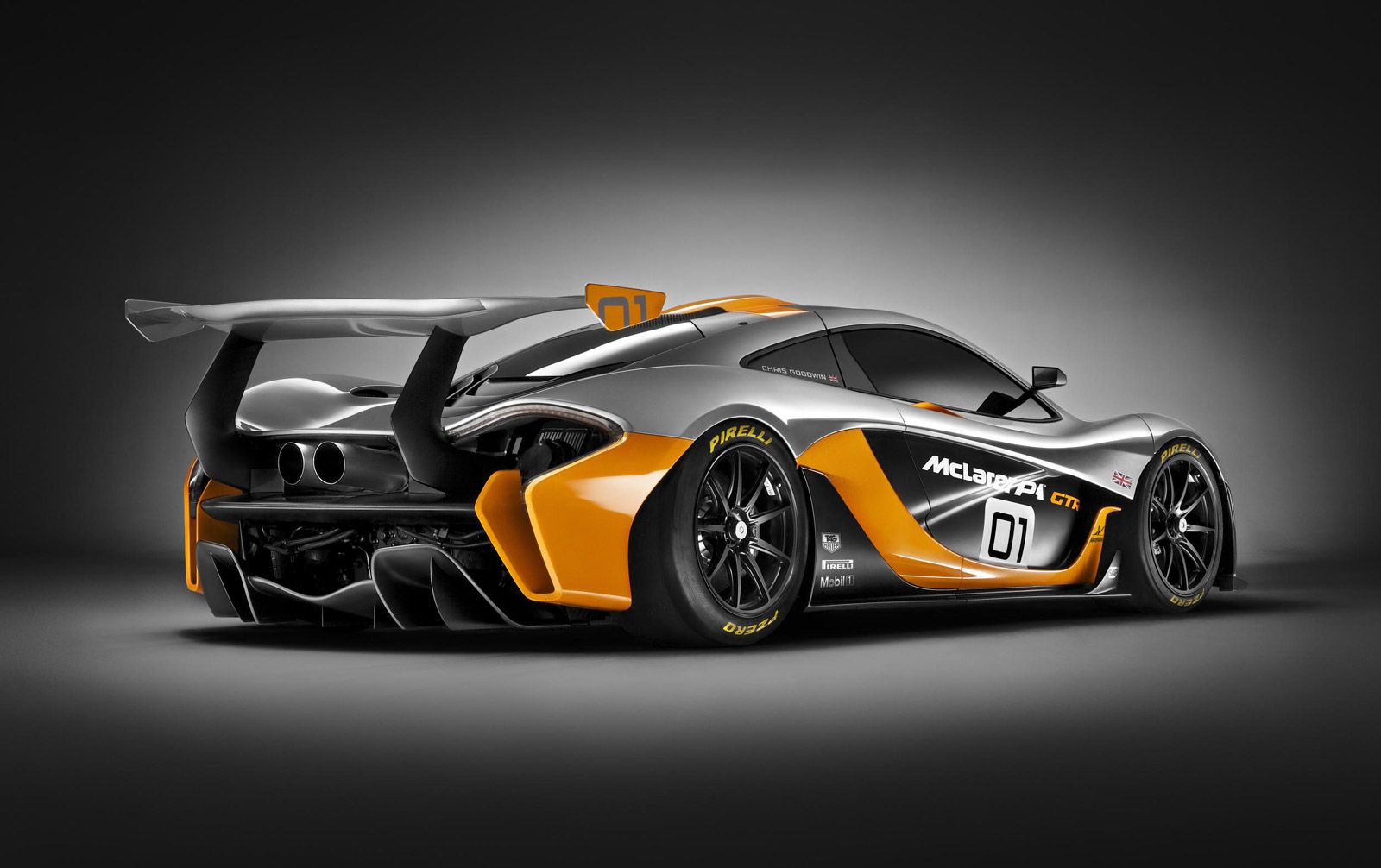 McLaren P1 GTR Revealed Ahead Of 2014 Pebble Beach Concours