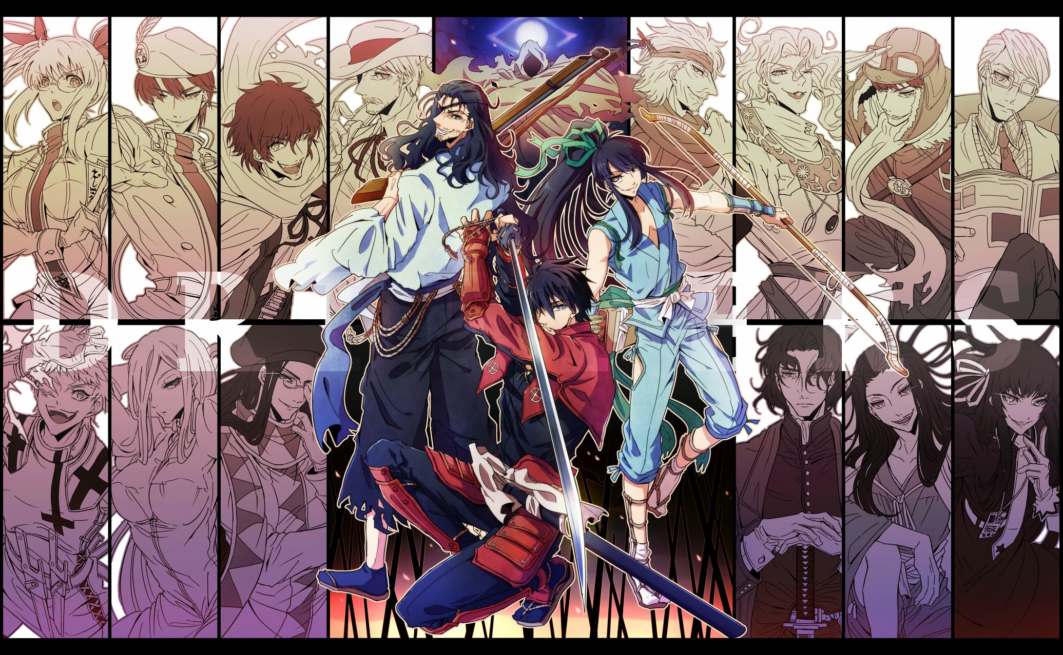 HD wallpaper: Anime, Drifters, Nasu no Yoichi