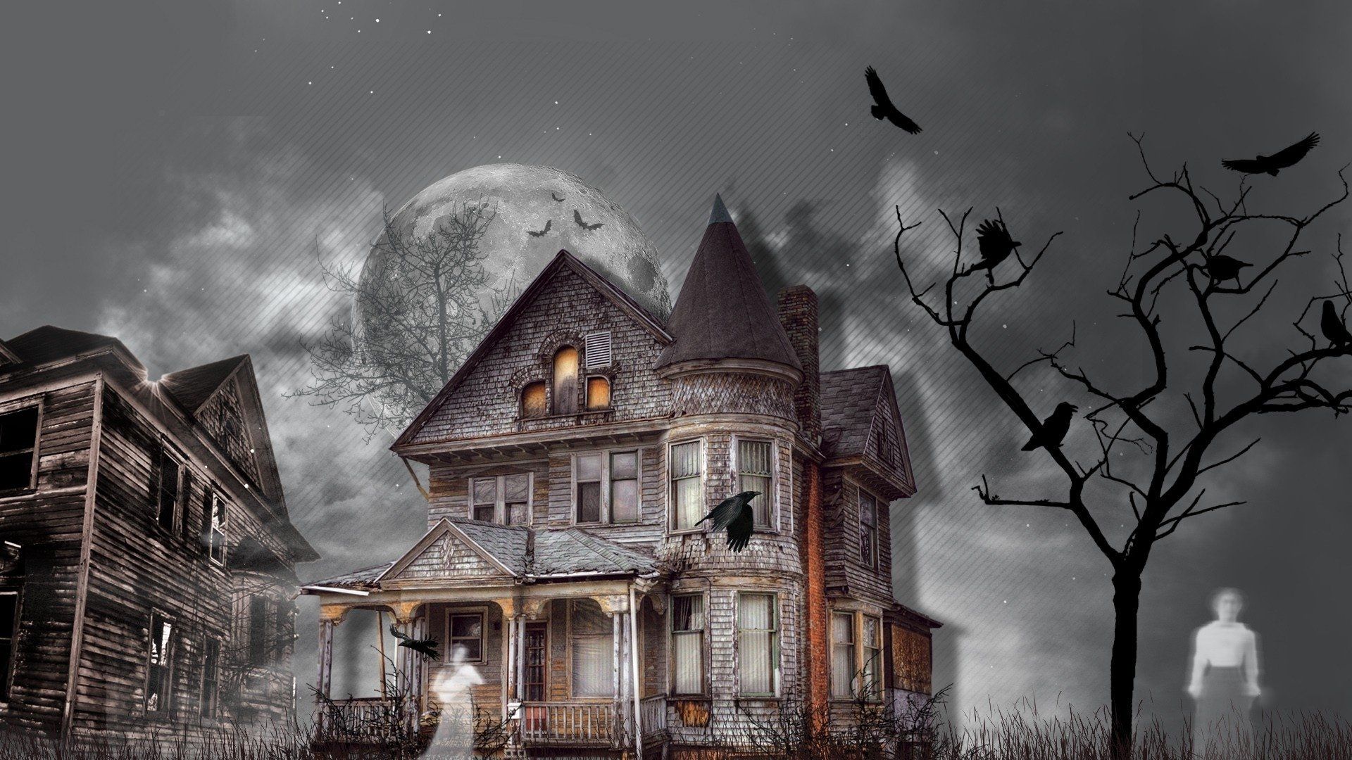 37 Haunted House HD Wallpapers