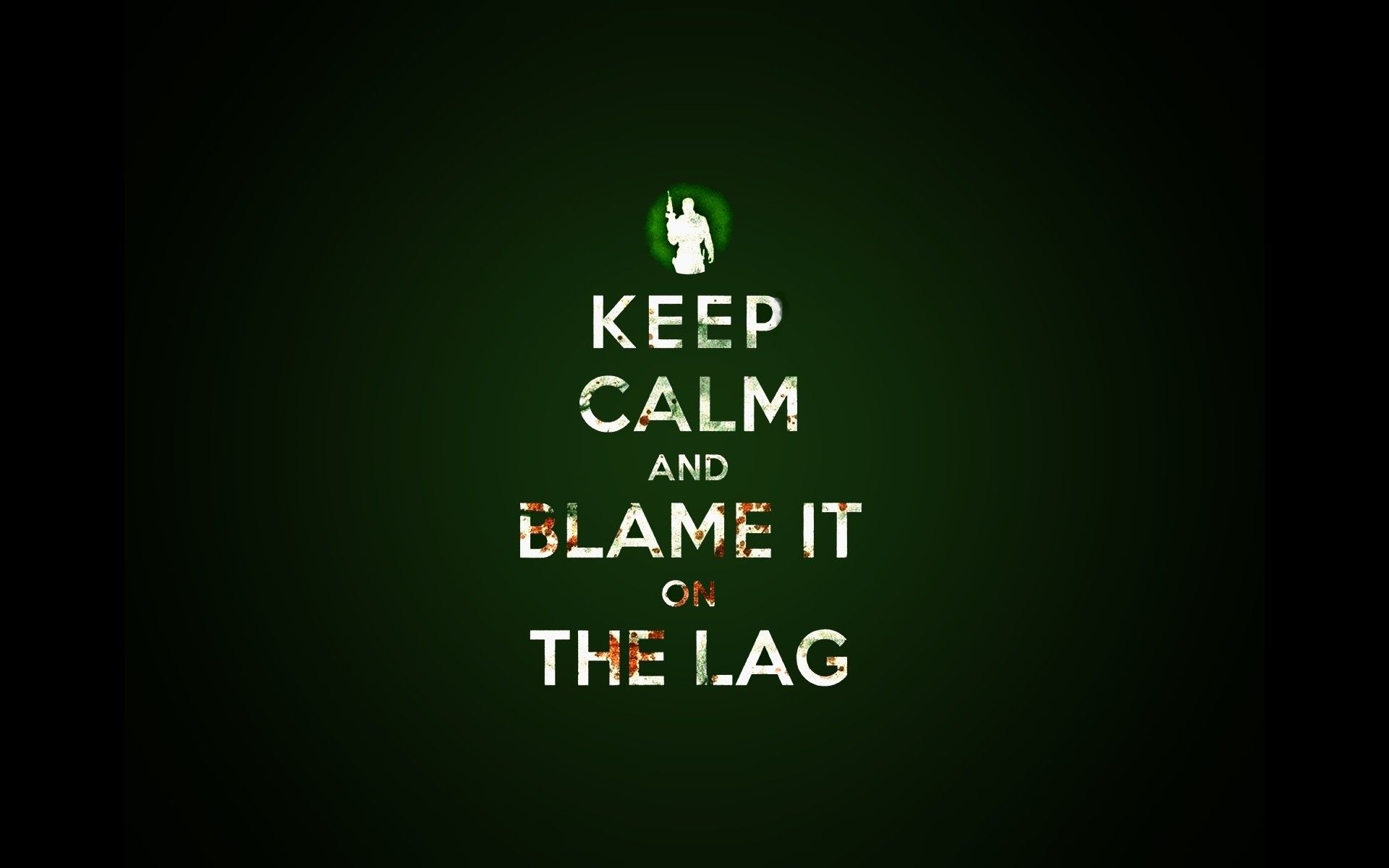 Free download Keep Calm and Blame it on the Lag wallpaper Keep