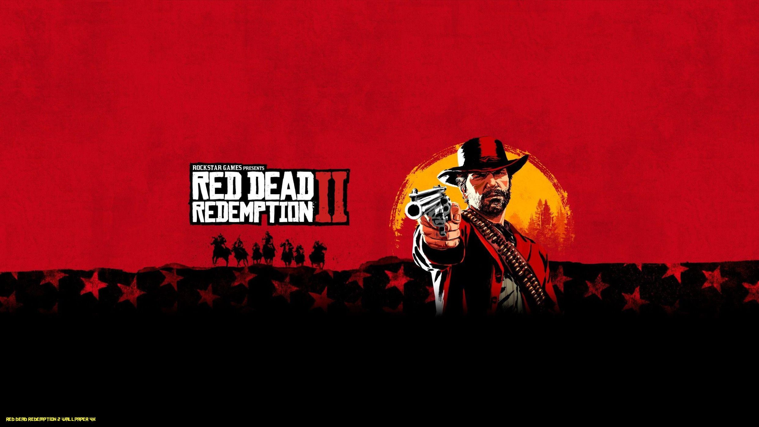 Red Dead Redemption 2 4K Wallpaper dead