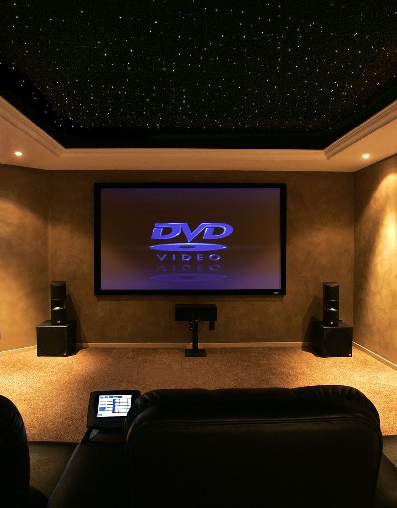 Home Theater Wallpaper. Small movie room, Home cinema room, Home