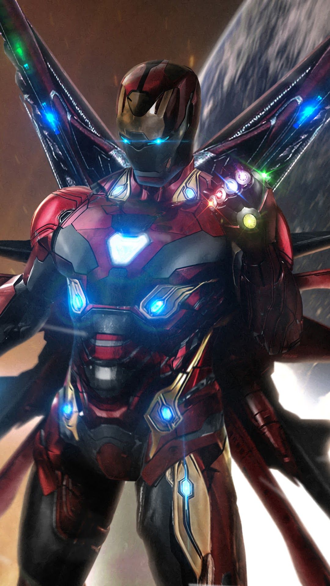 Iron Man, Infinity Stones, Avengers Endgame, 4K phone HD Wallpaper, Image, Background, Photo and Picture. Mocah HD Wallpaper