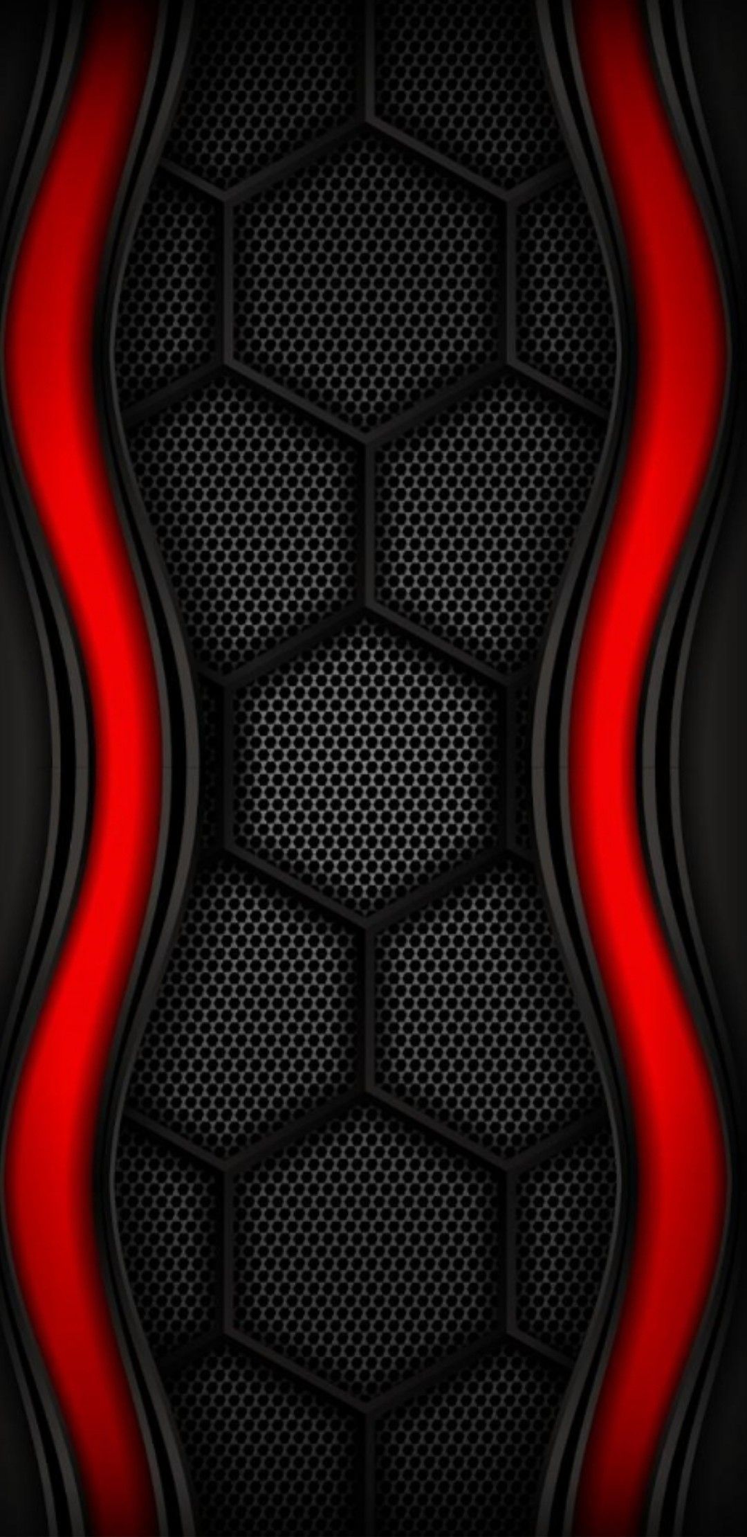 Shoe tread speaker cover. Red and black wallpaper, Android