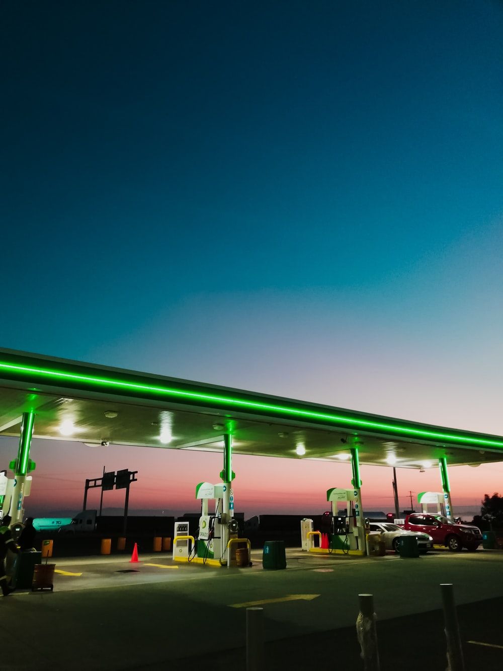 Gas Station Picture. Download Free Image
