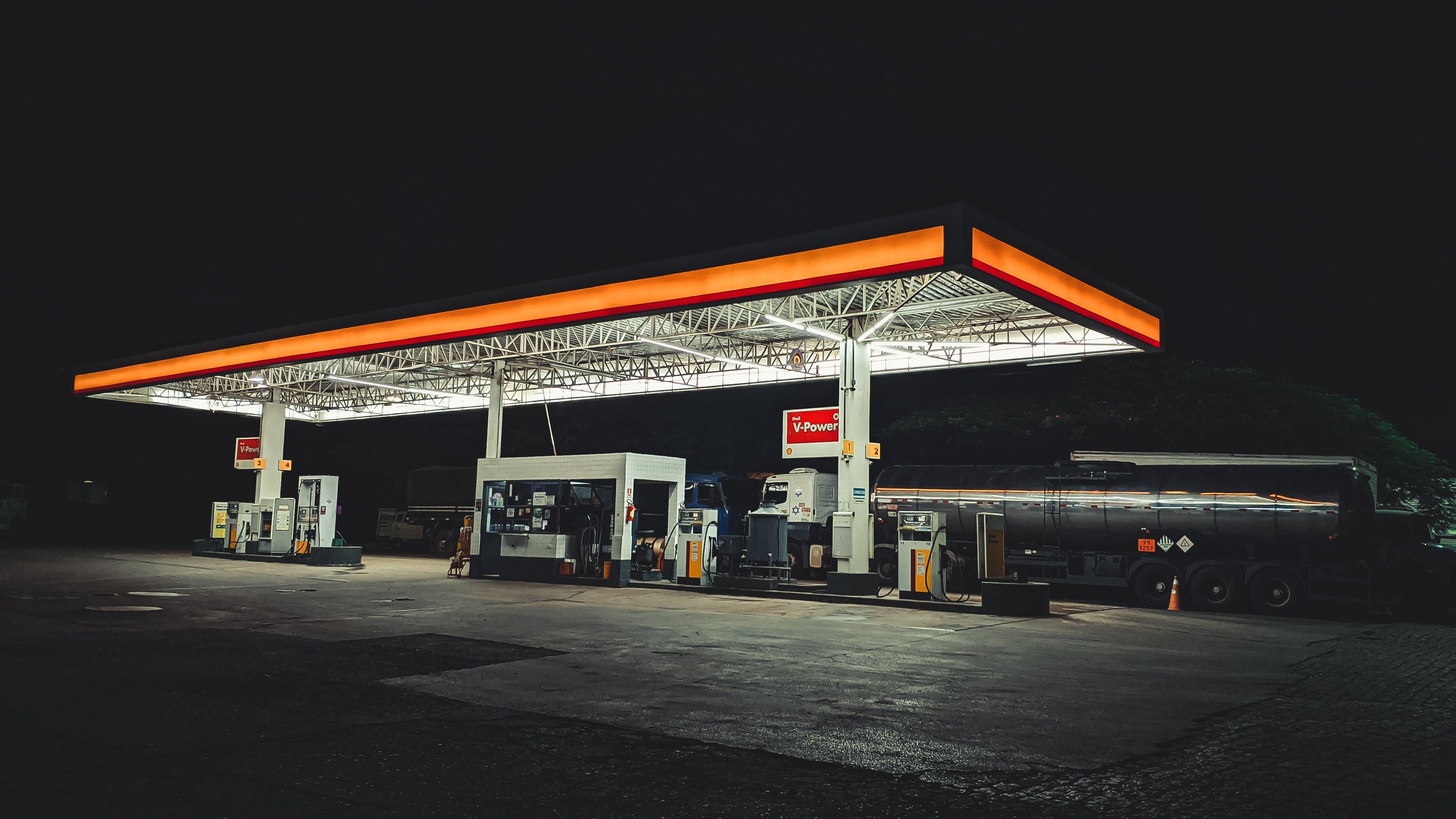 An Empty Gas Station · Free