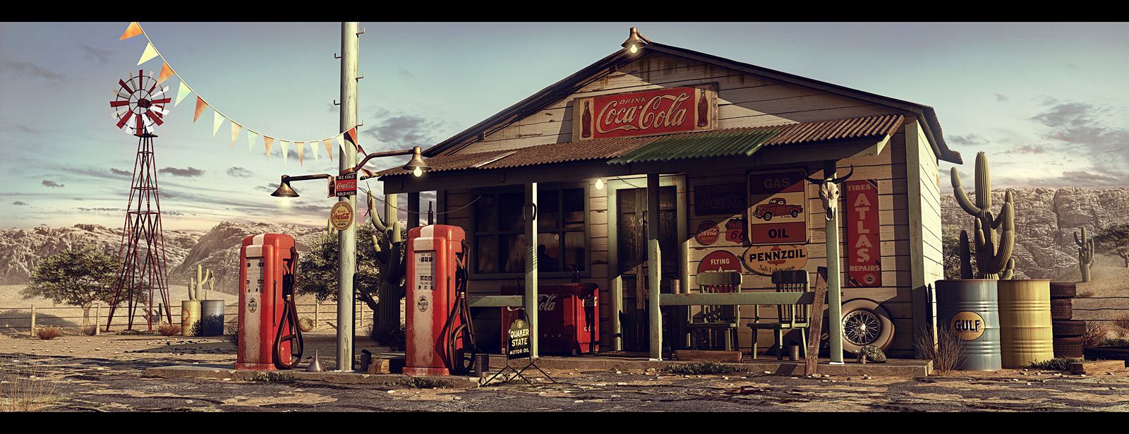 Gas Station Wallpapers - Wallpaper Cave