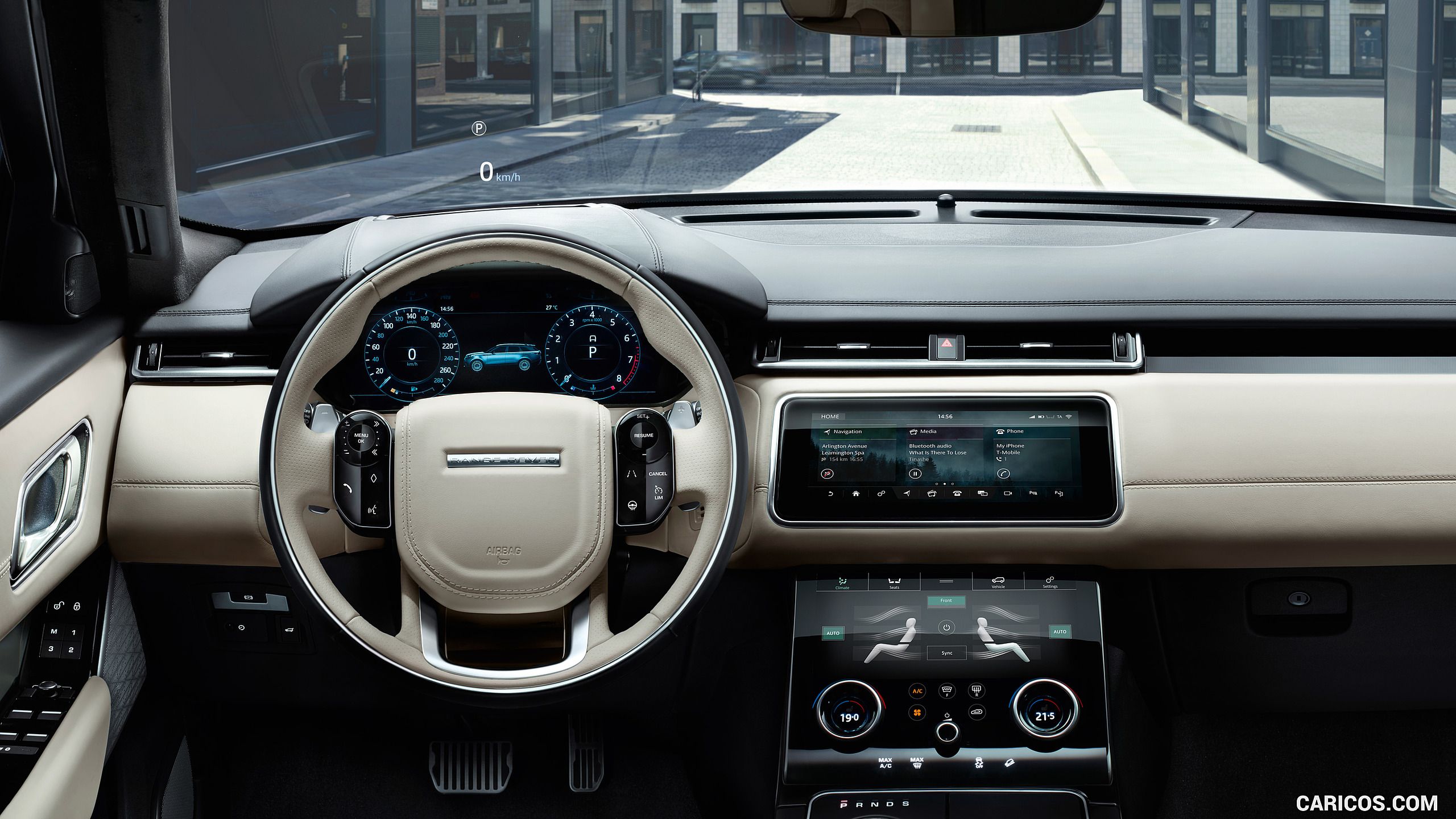 Range Rover Velar, Cockpit. HD Wallpaper