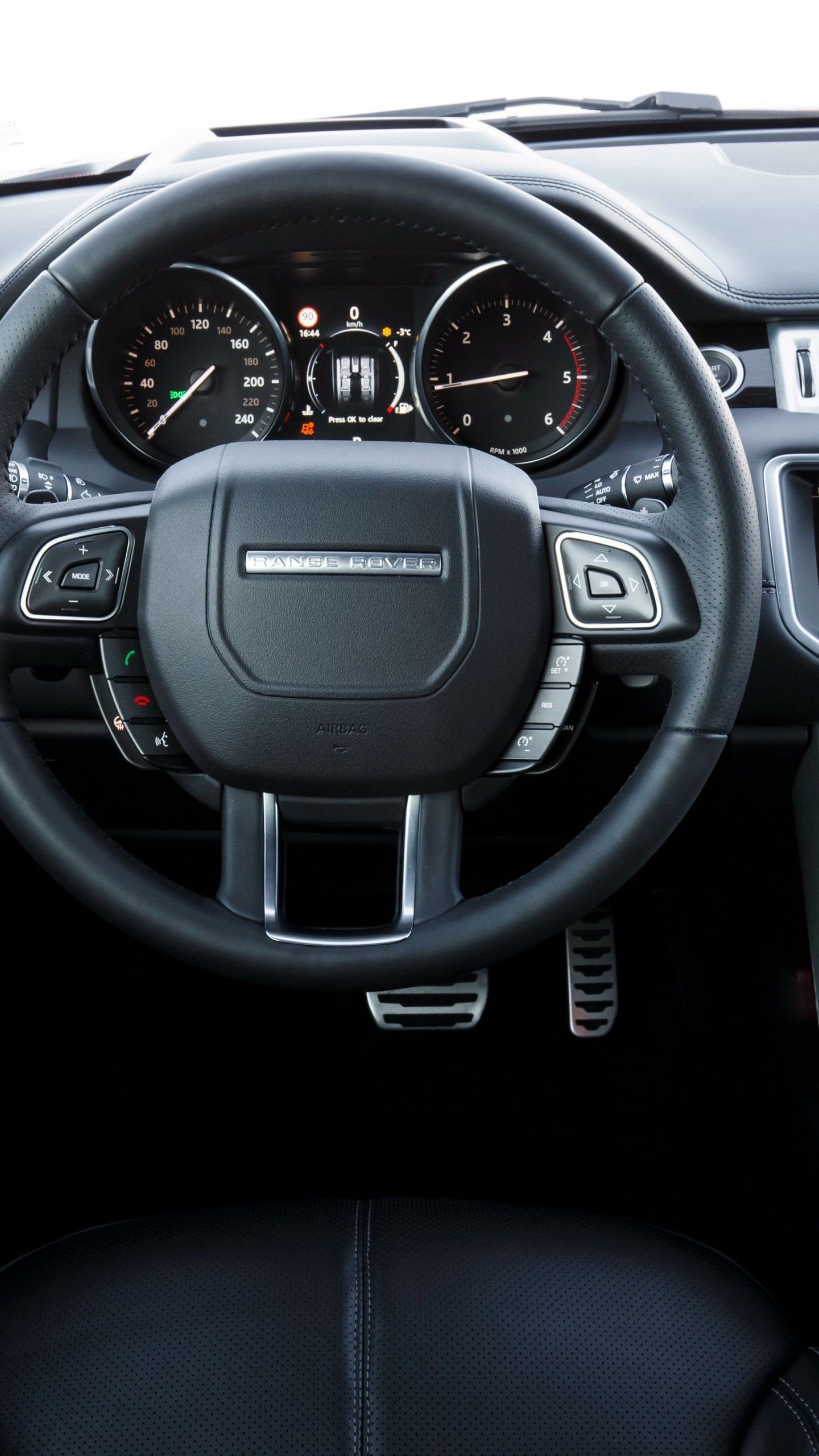 Wallpaper Range Rover Evoque Convertible, cabriolet, interior