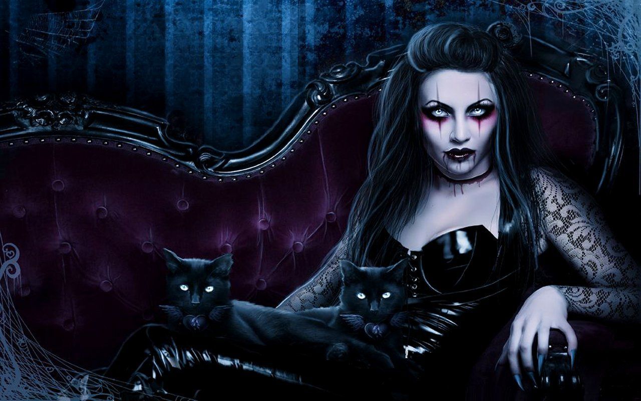Woman Female Vampire. Vampire Girl 8 Wallpaper, Picture, Photo and Background. Gothic wallpaper, Gothic background, Gothic picture